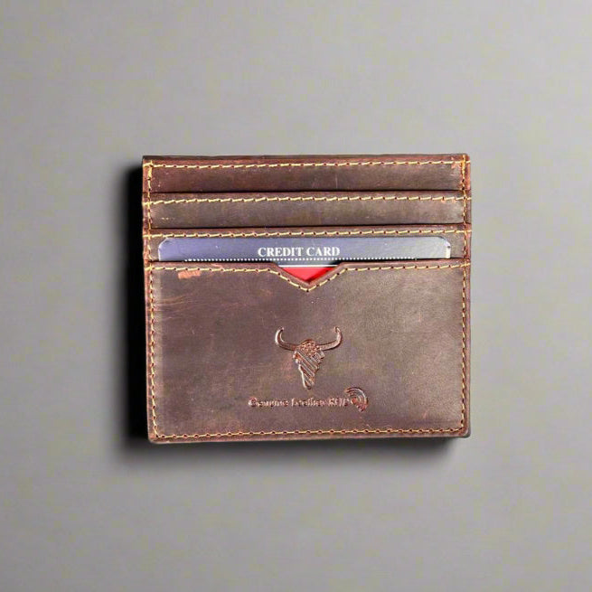 Men’s Slim Cow Leather Card Case