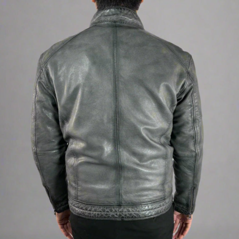 Men's Classic Sheep Leather Jacket