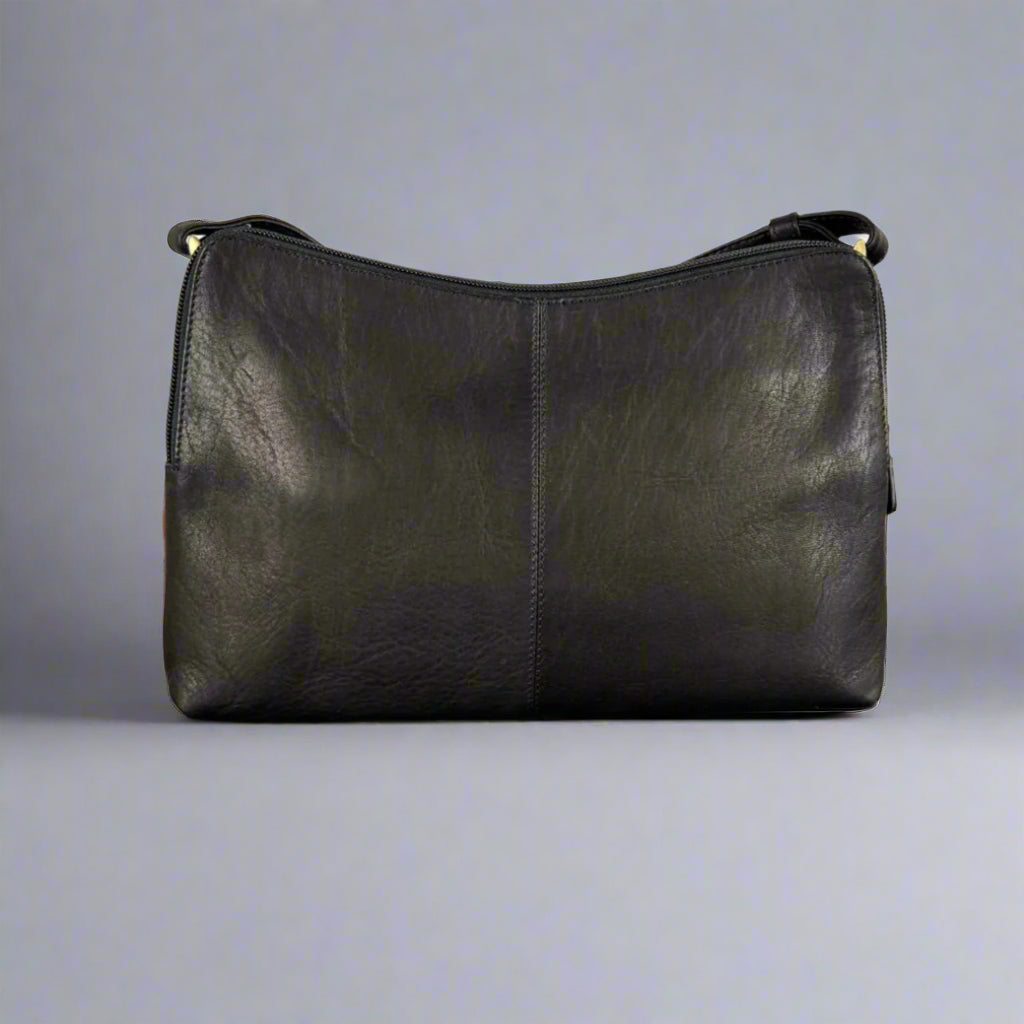 Sac bandoulière en cuir Derek Alexander