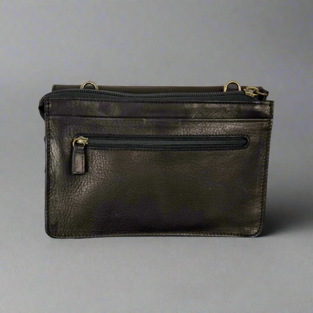 Pochette de luxe en cuir Derek Alexander
