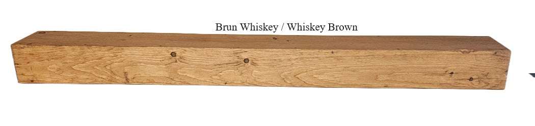 Wooden mantle