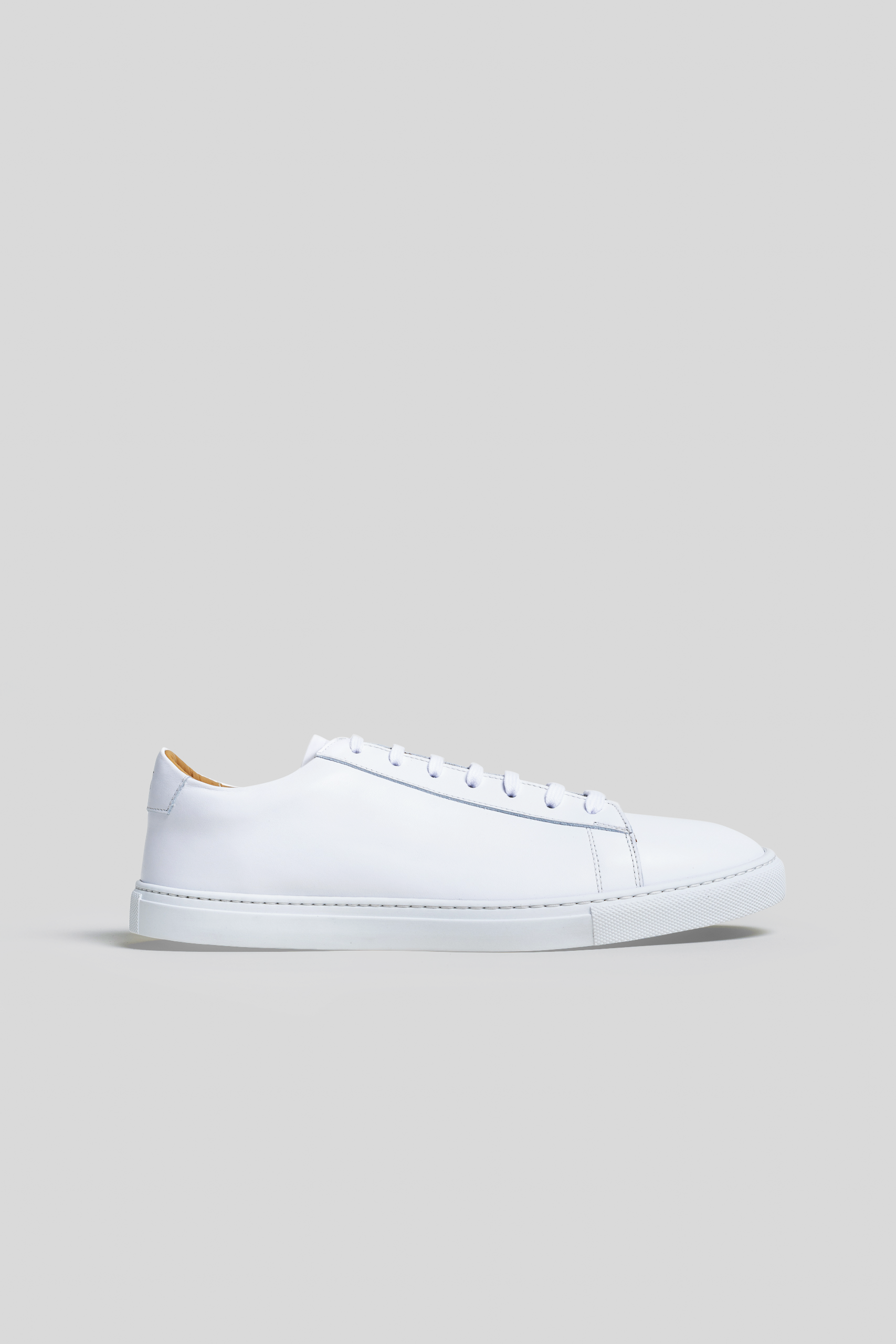 White Calfskin Città Sneaker