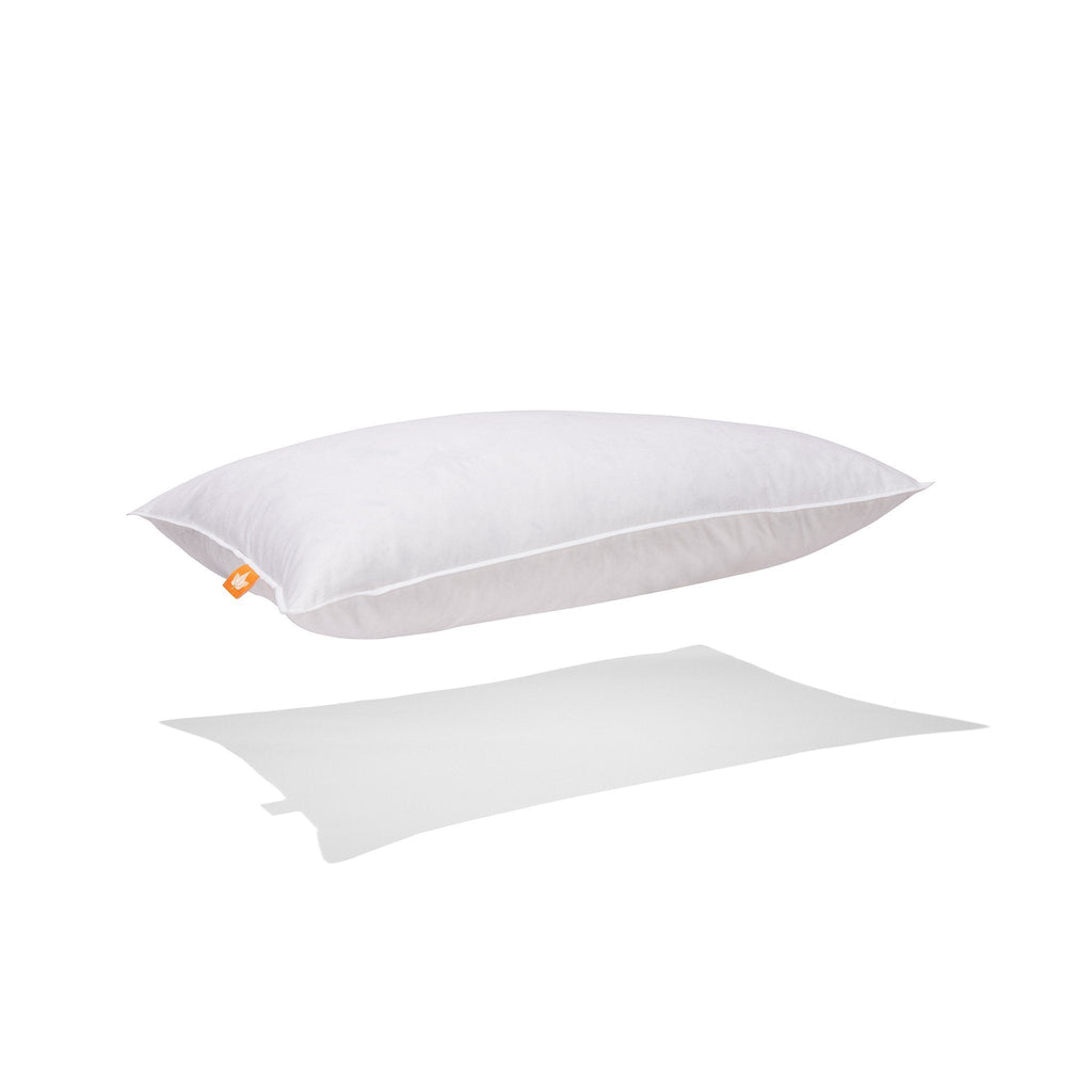 Oreiller en plumes d'oie blanche