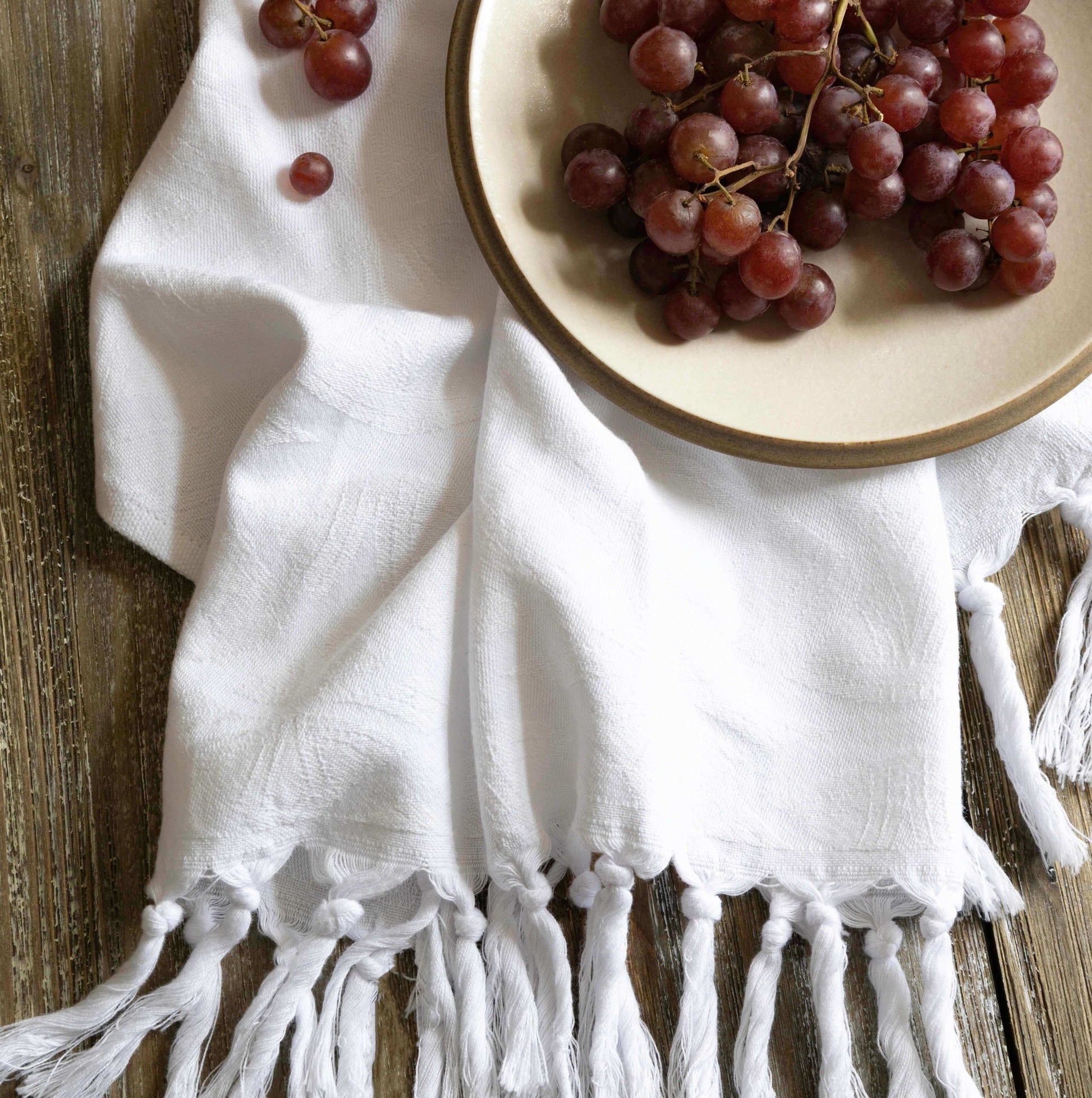 Turkish Towels Canada | Set in White