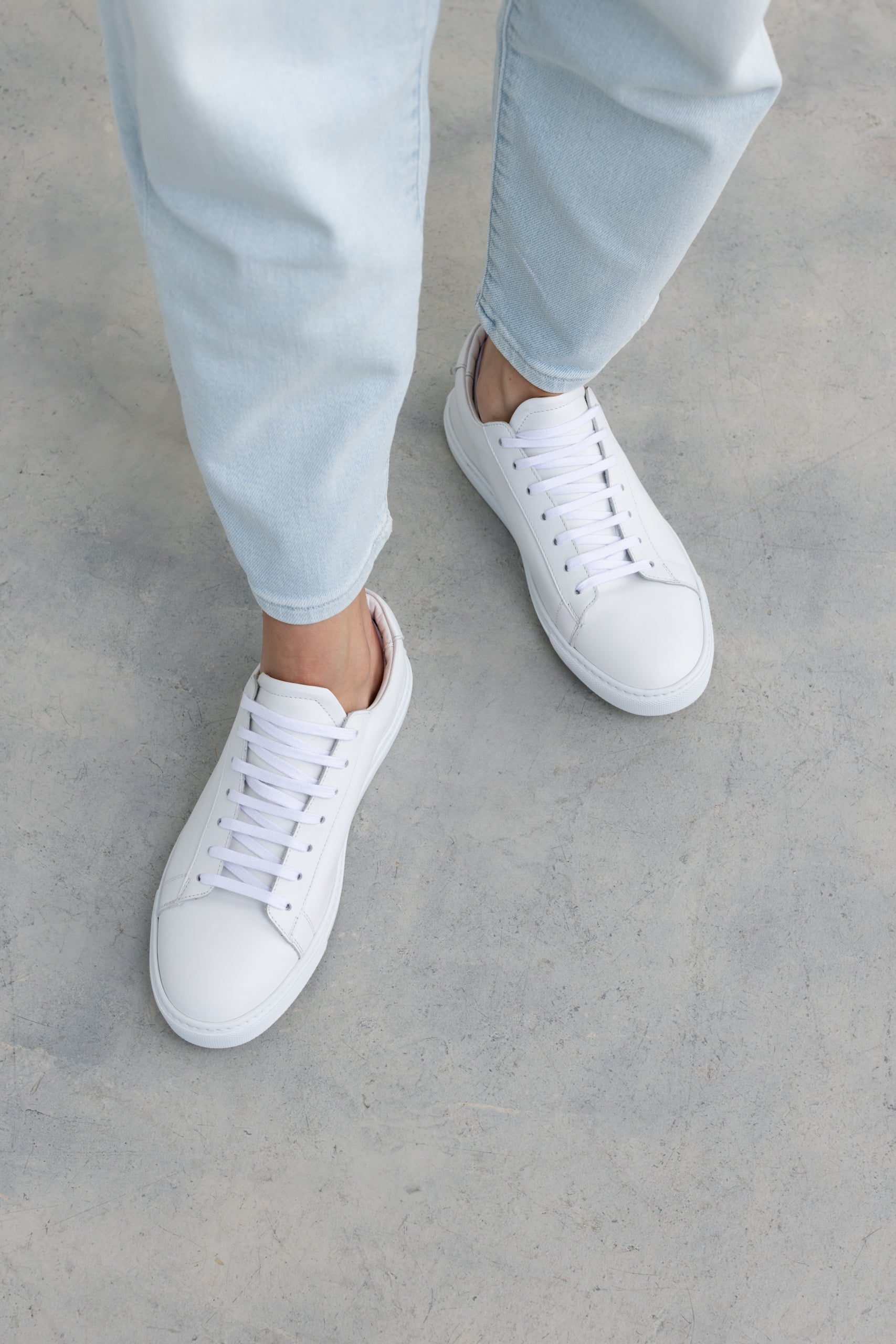 White SoftCalf Città Sneaker