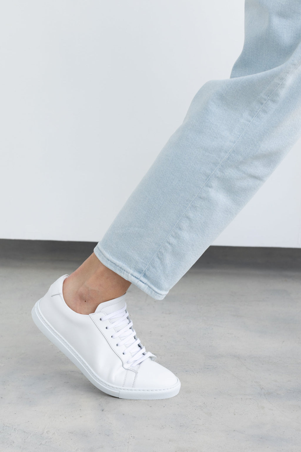 White SoftCalf Città Sneaker