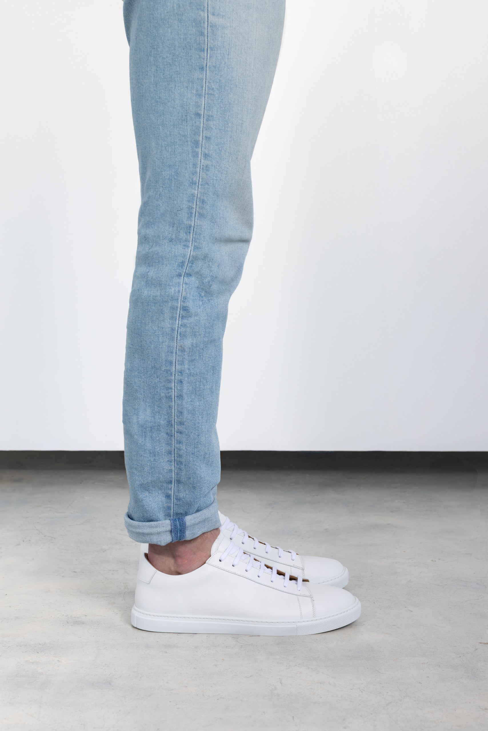 White SoftCalf Città Sneaker