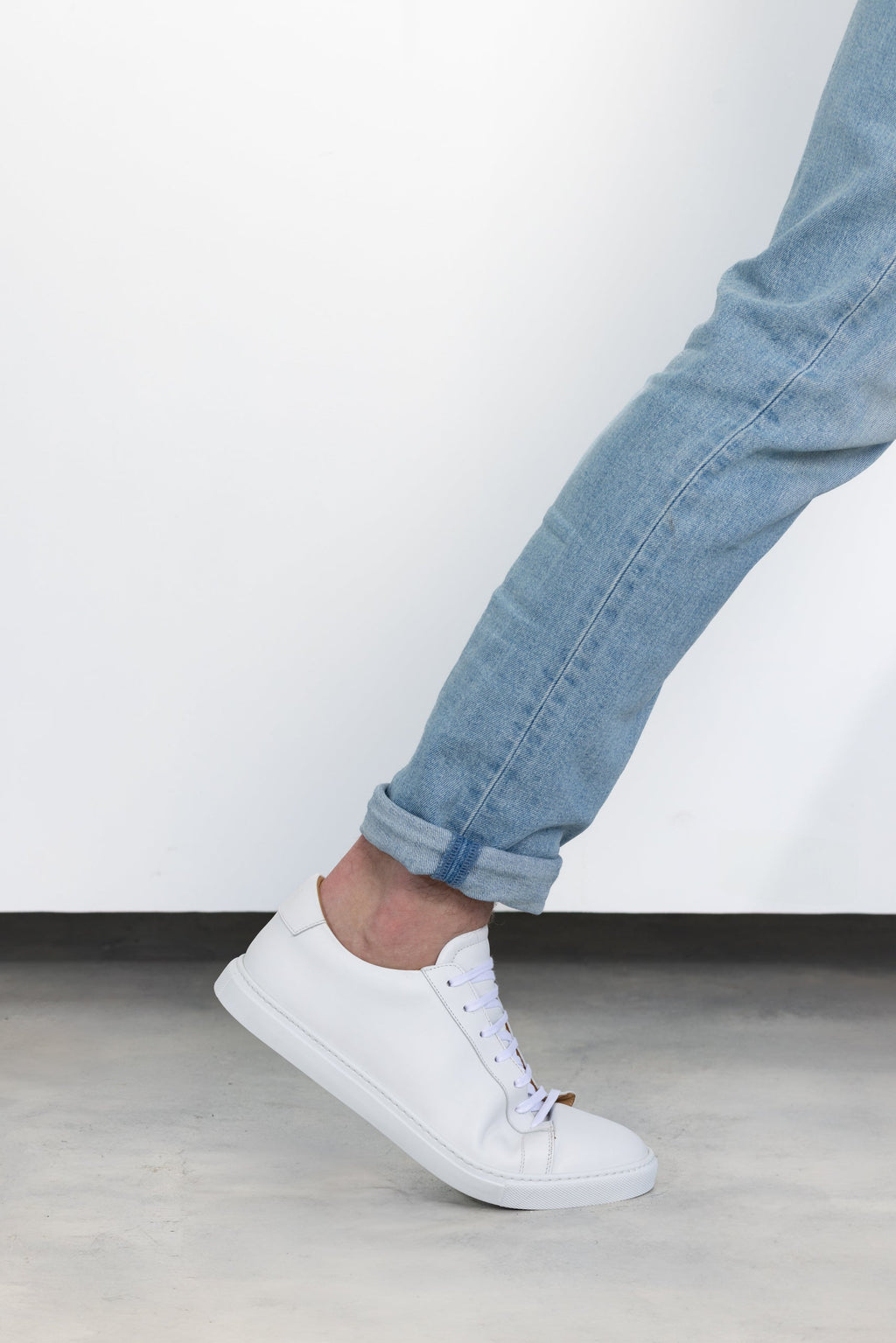 White SoftCalf Città Sneaker