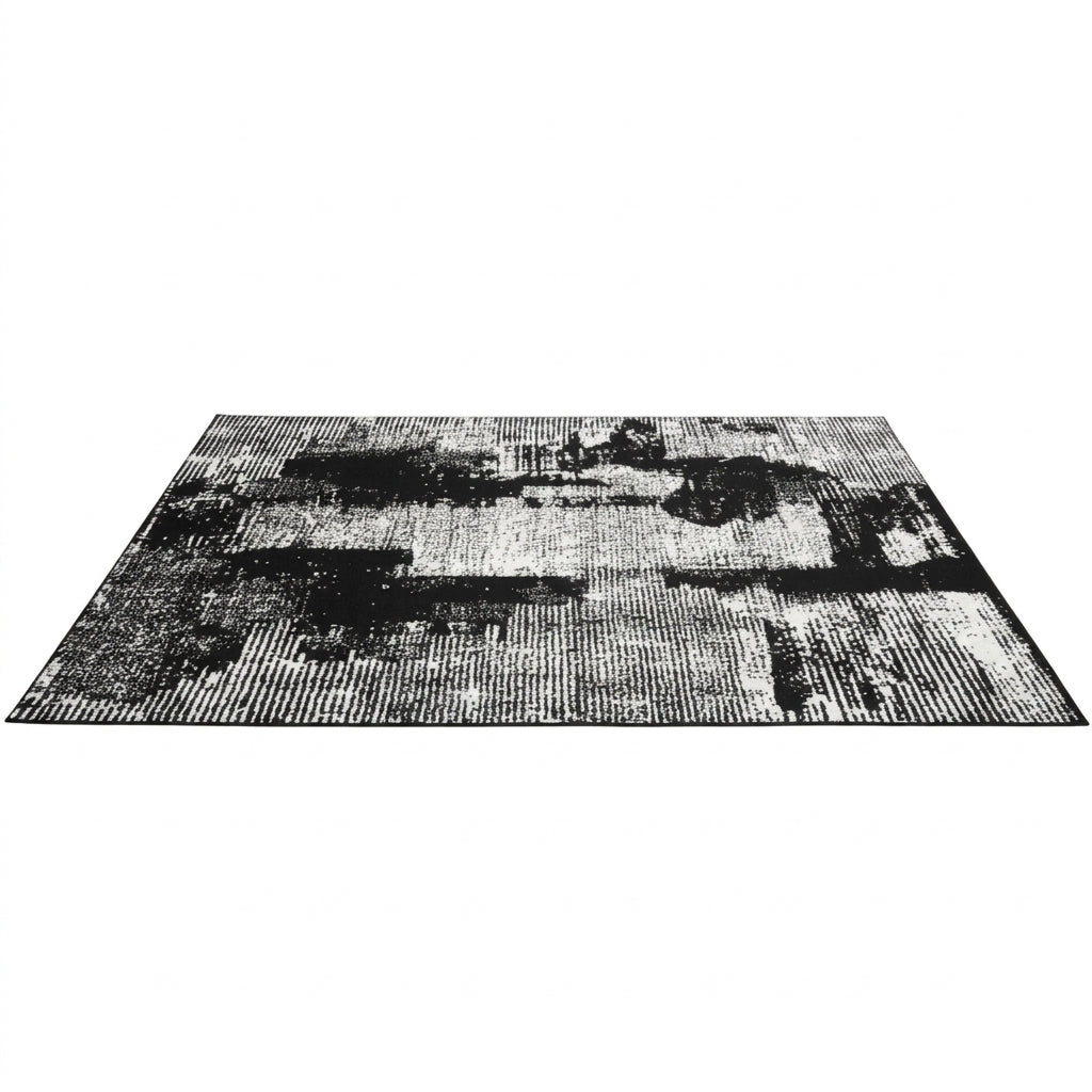Urban Ink Distressed Woven Carpet