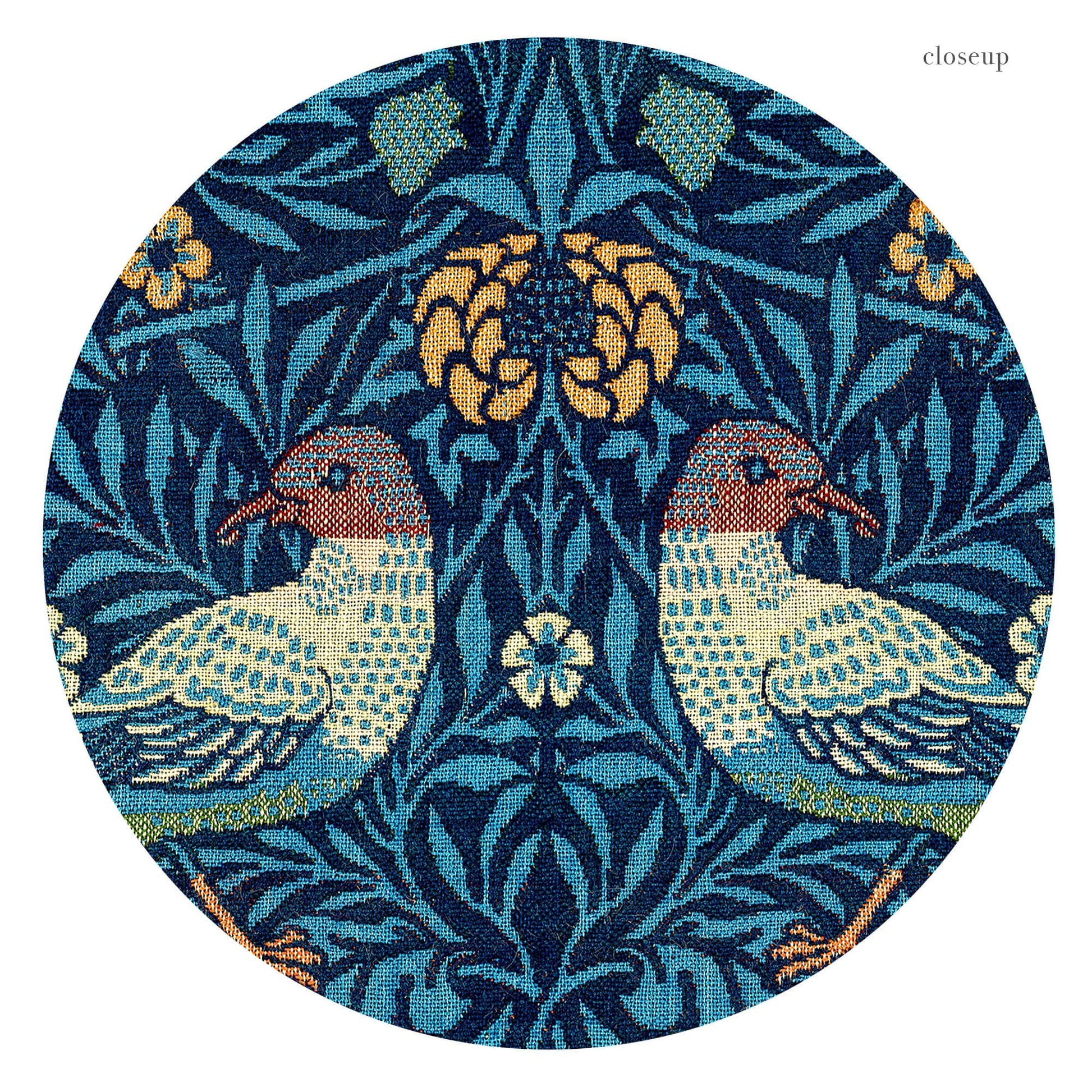 William Morris Bird Exhibition Poster – V&A Museum Art Print Wall Decor