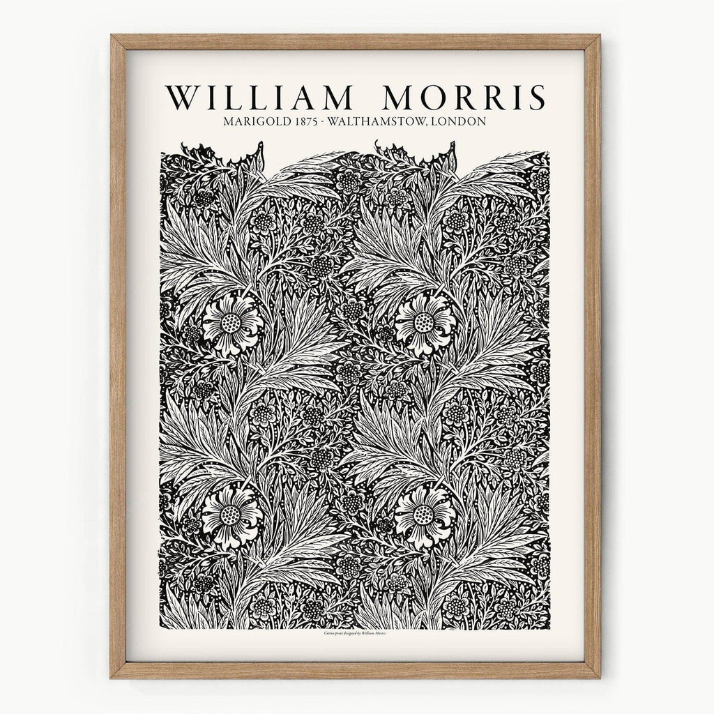 William Morris Marigold 1875 Art Print – Arts and Crafts Wall Decor