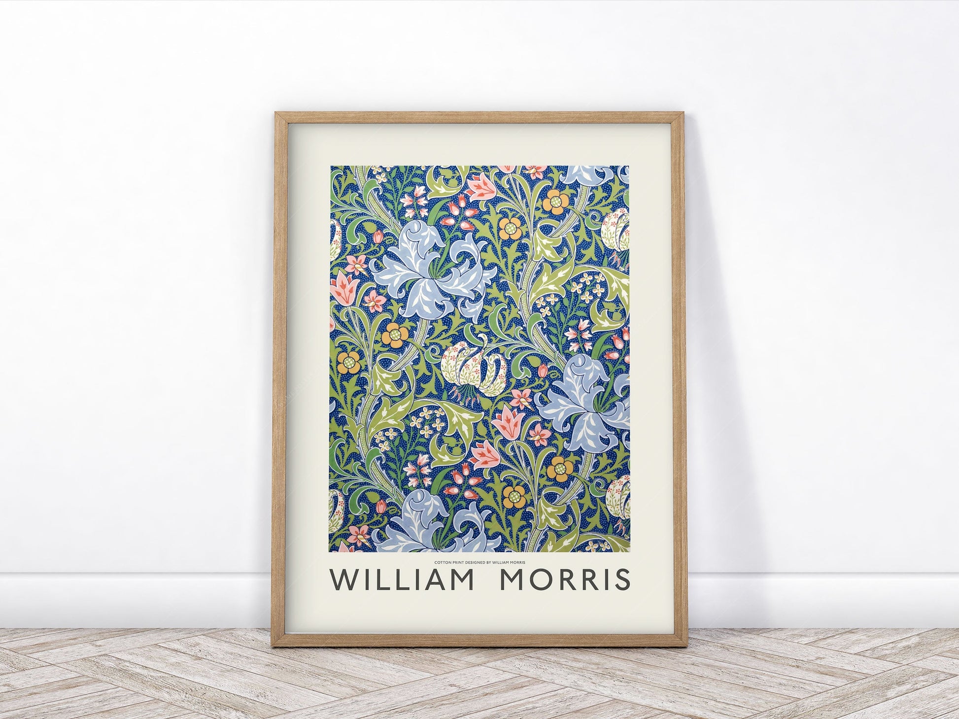 William Morris Golden Lily Art Print – Botanical Wall Art Poster