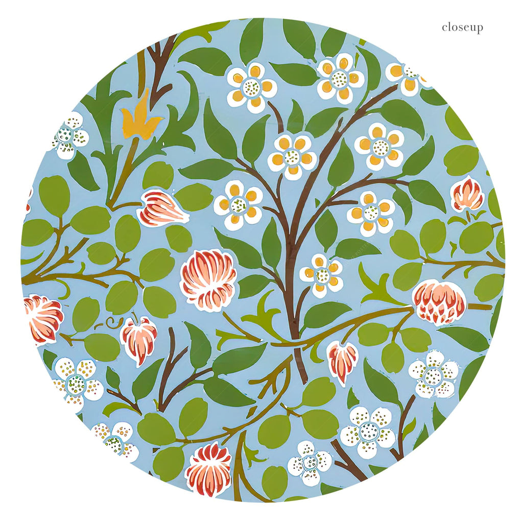 William Morris Clover Floral Pattern Print – Victorian Botanical Wall Art