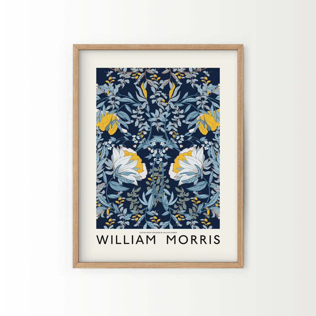 William Morris Floral Set of 2 Prints – Arts and Crafts Wall Art