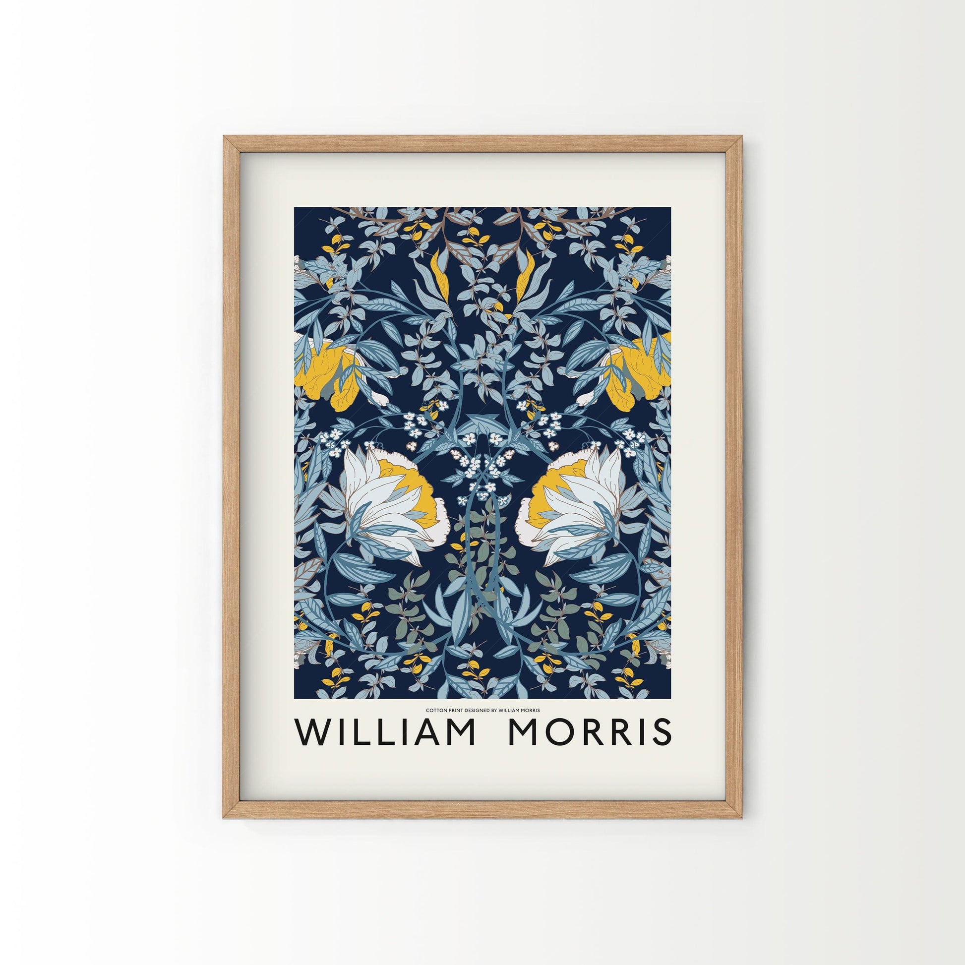 William Morris Floral Set of 2 Prints – Arts and Crafts Wall Art