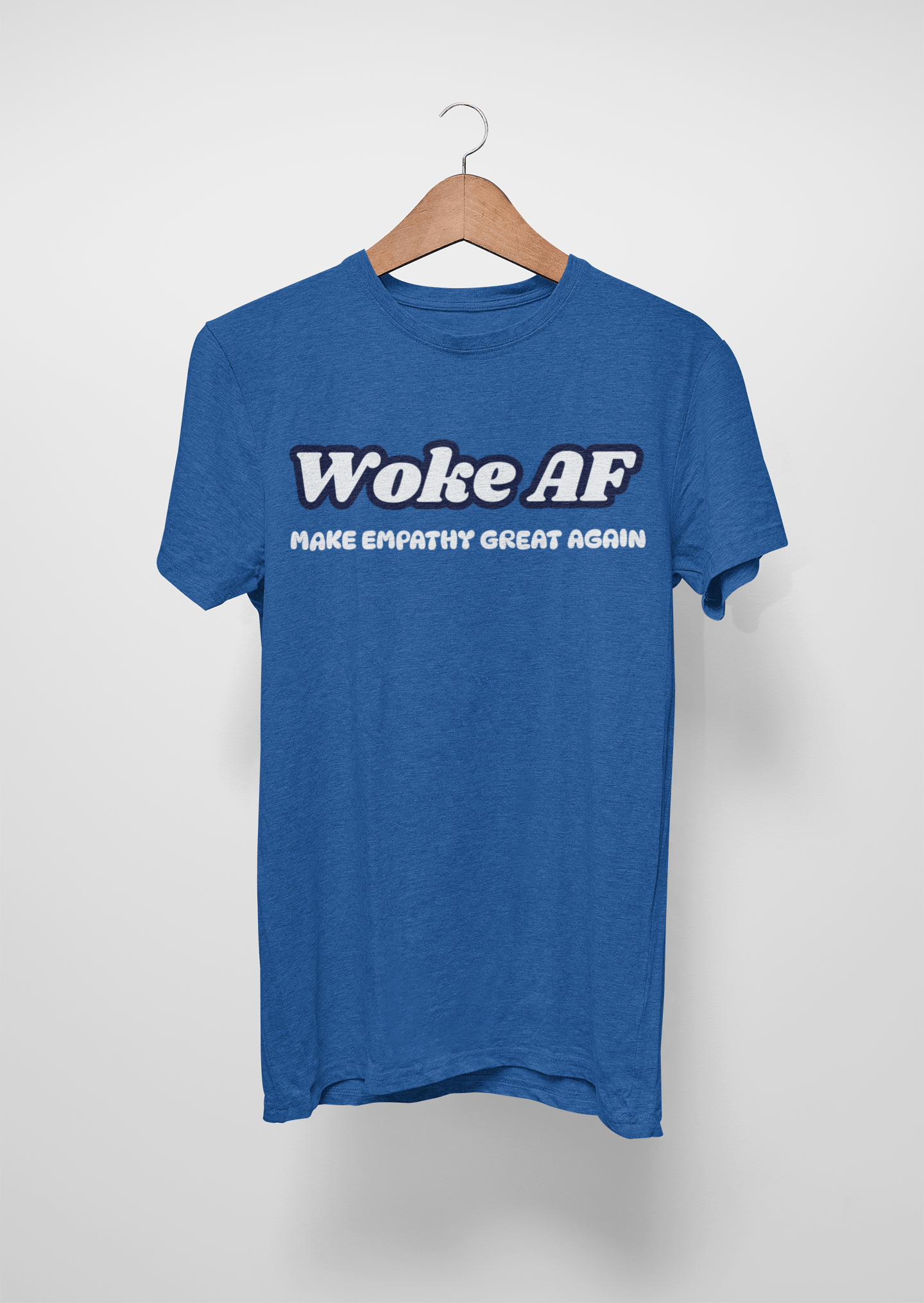 Woke AF Make Empathy Great Again Unisex Cotton Tee Rowantree