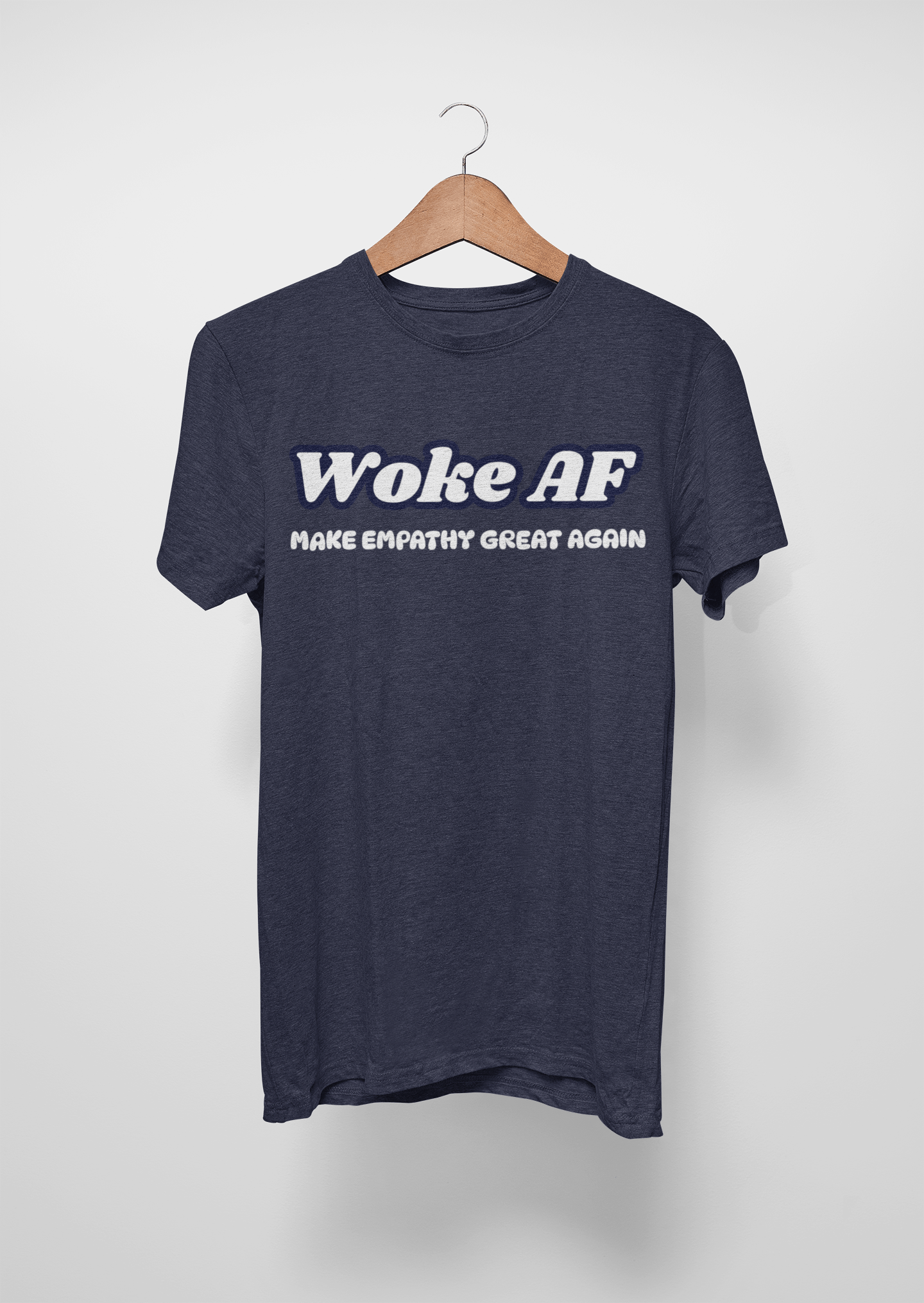 Woke AF Make Empathy Great Again Unisex Cotton Tee Rowantree