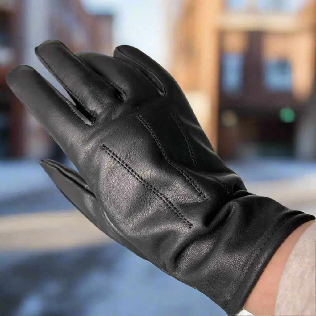 Gants en cuir véritable pour femmes