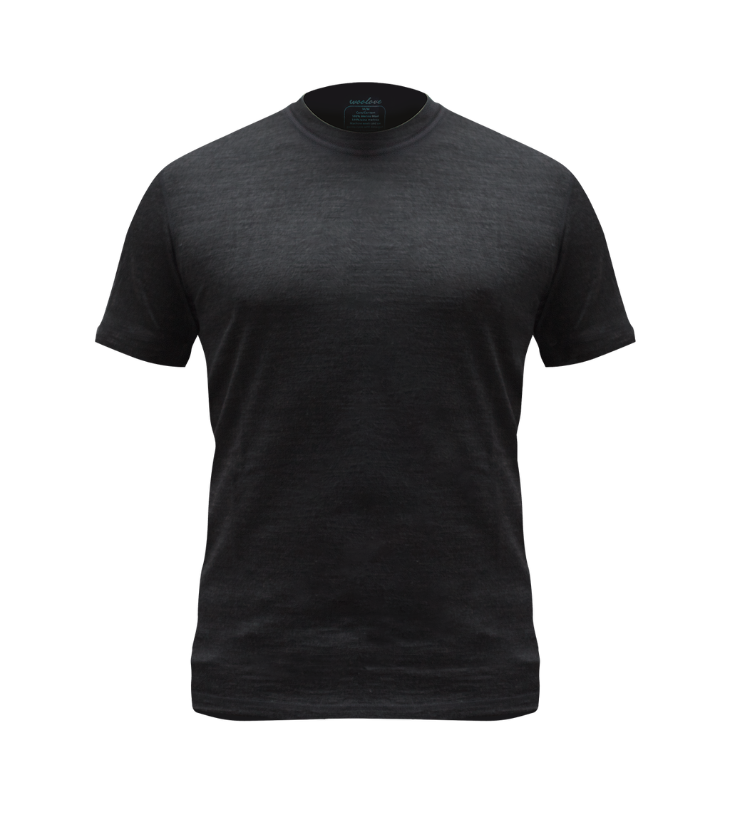 T-shirt à manches courtes pour femme, 100 % laine mérinos, 180 g/m² - Léger 