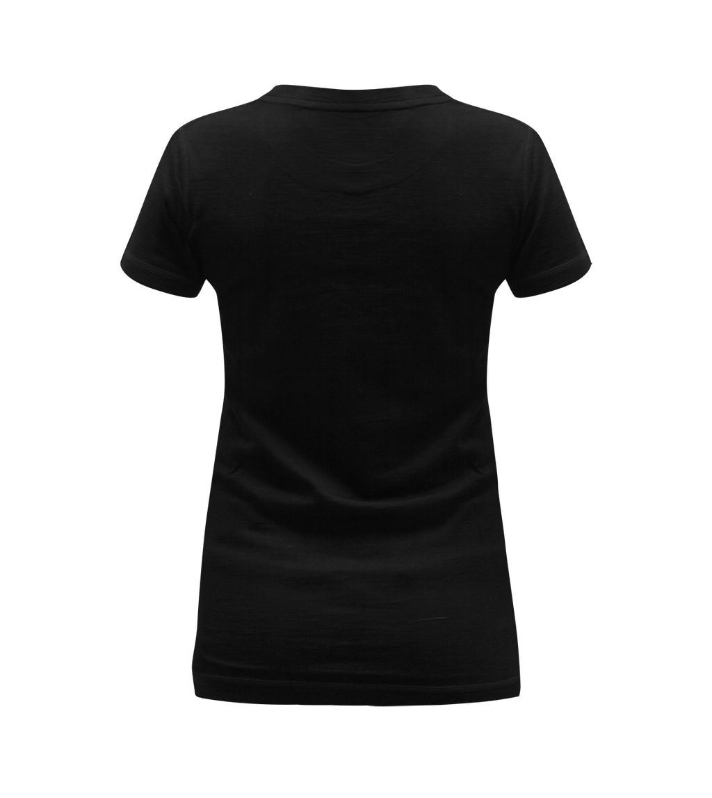 T-shirt à manches courtes pour femme, 100 % laine mérinos, 180 g/m² - Léger 