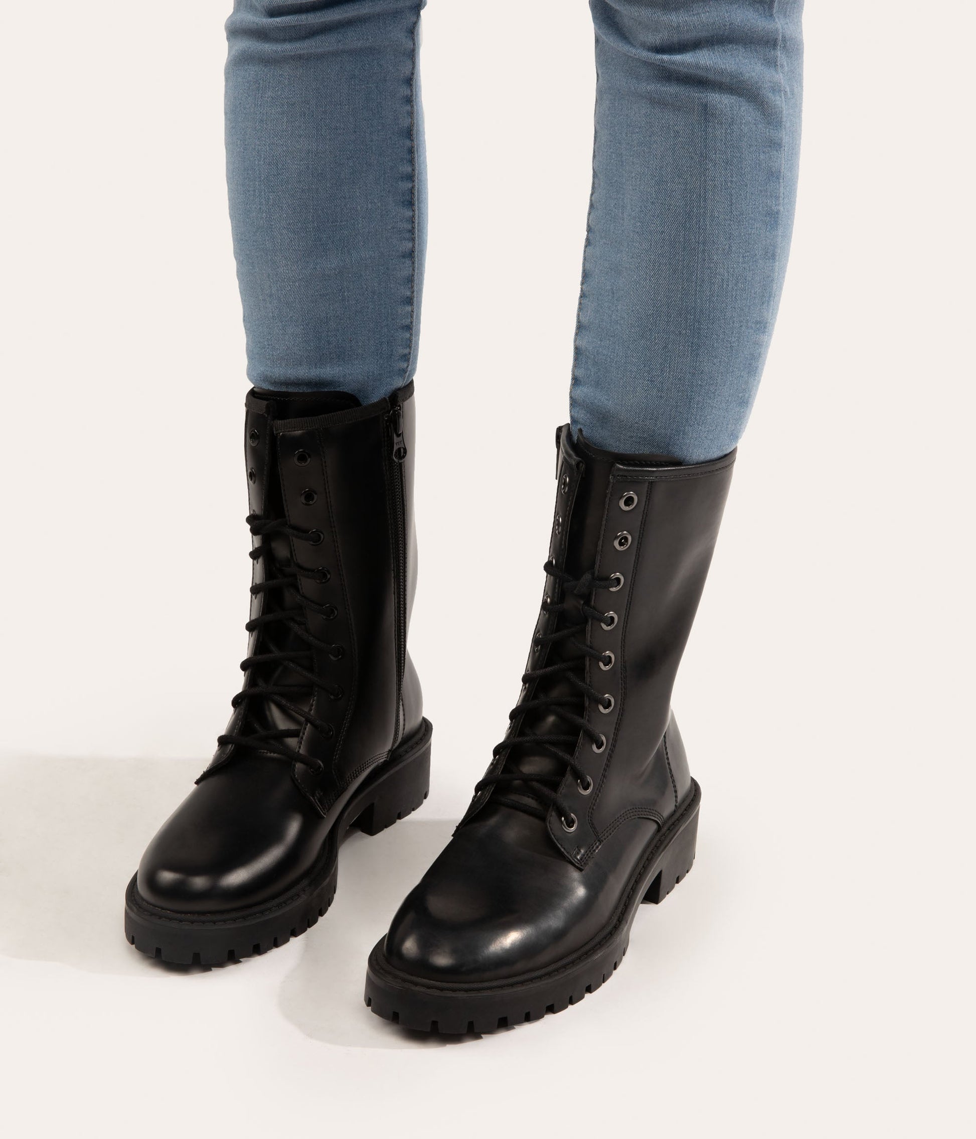 Bottes de combat végétaliennes pour femmes REM