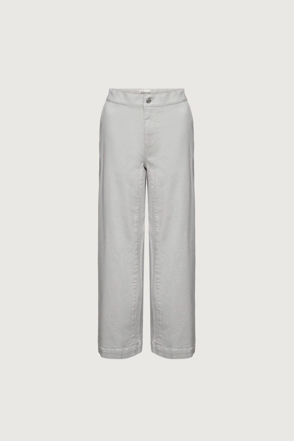 PANTALON LARGE EN SERGÉ LONG
