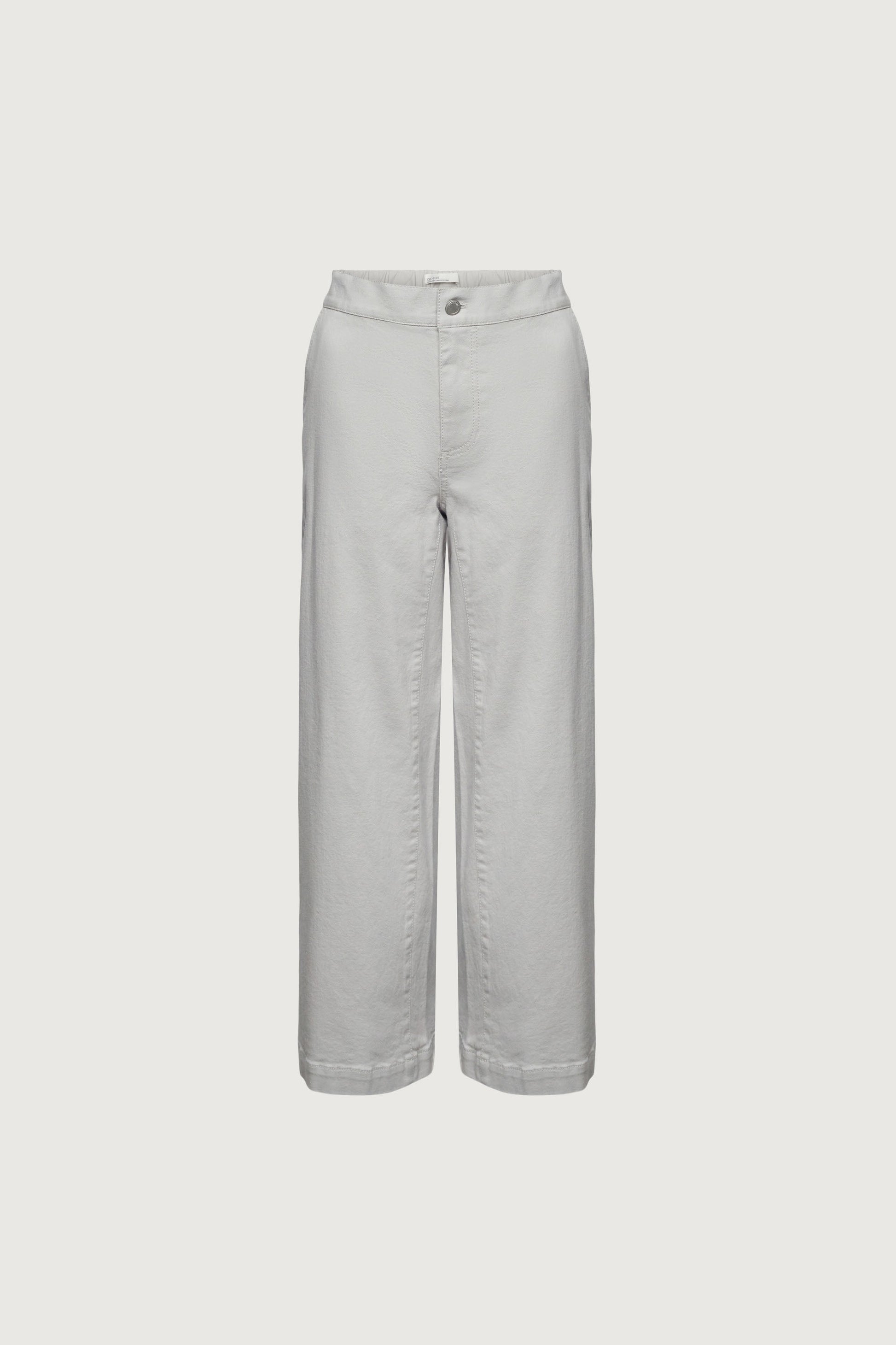 PANTALON LARGE EN SERGÉ LONG
