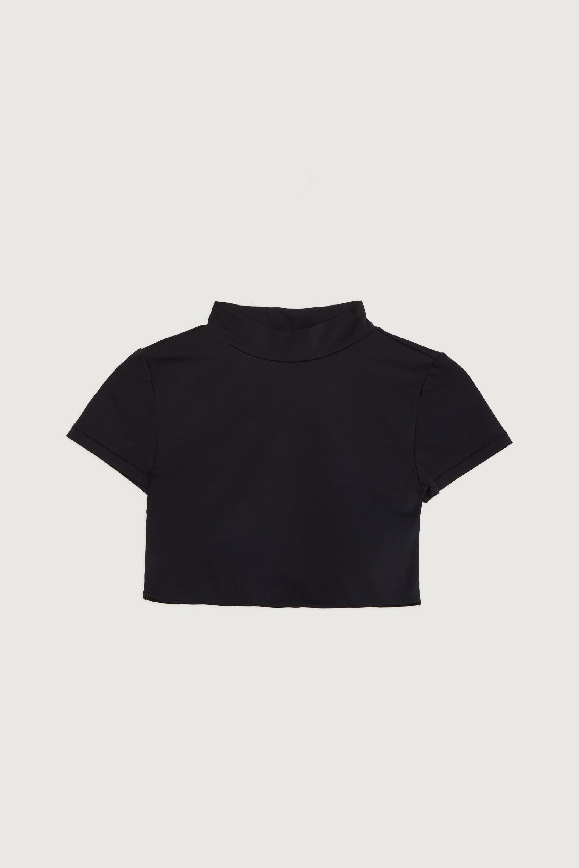 MOCKNECK SWIM TOP