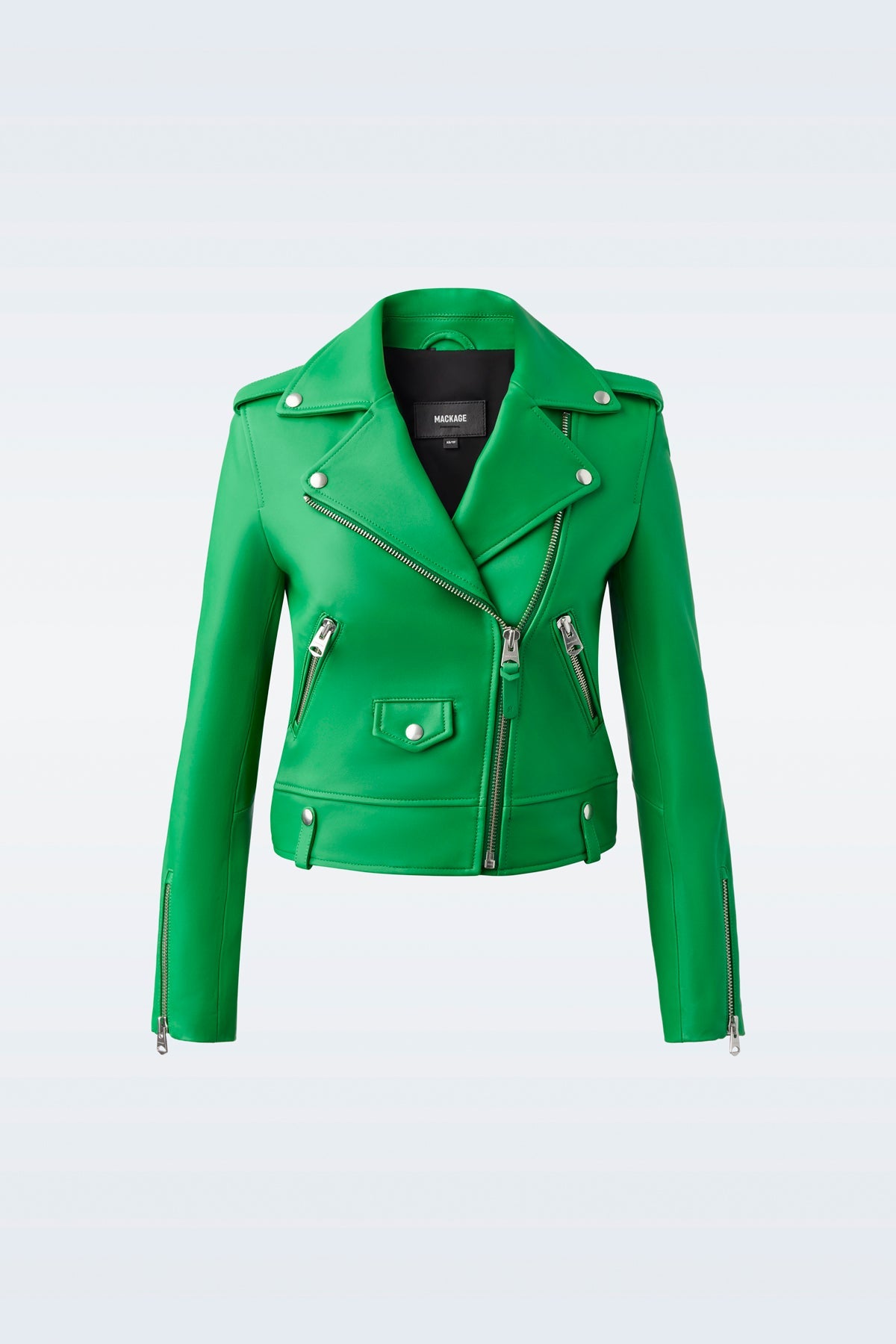 Veste de motard en cuir BAYA (R)