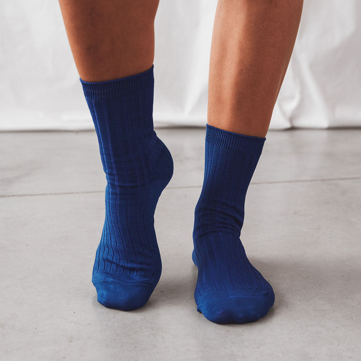 Le Bon Shoppe Chaussettes pour femmes Cobalt