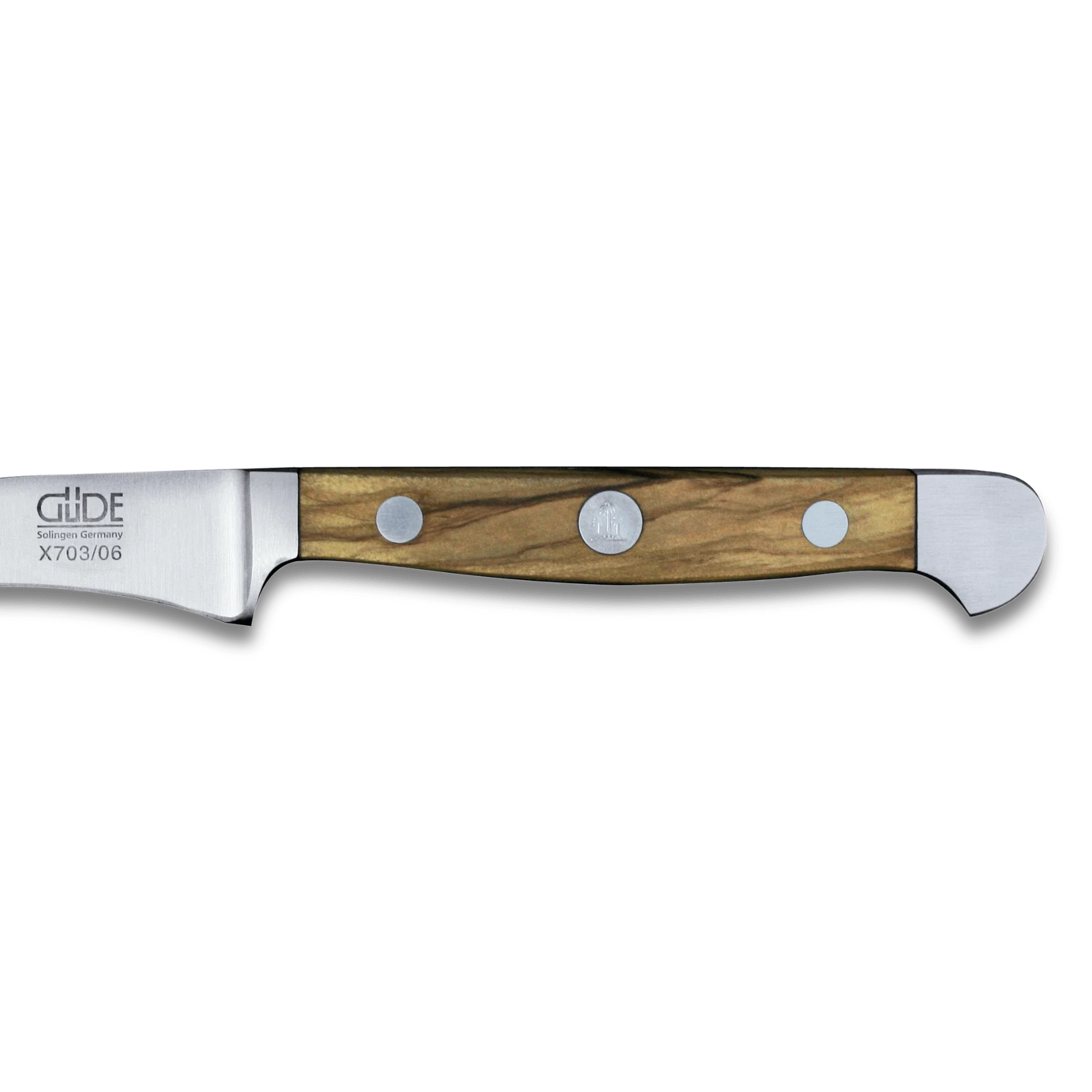 ALPHA OLIVE | Paring Knife 2.36" | Forged Steel / Olive wood handle