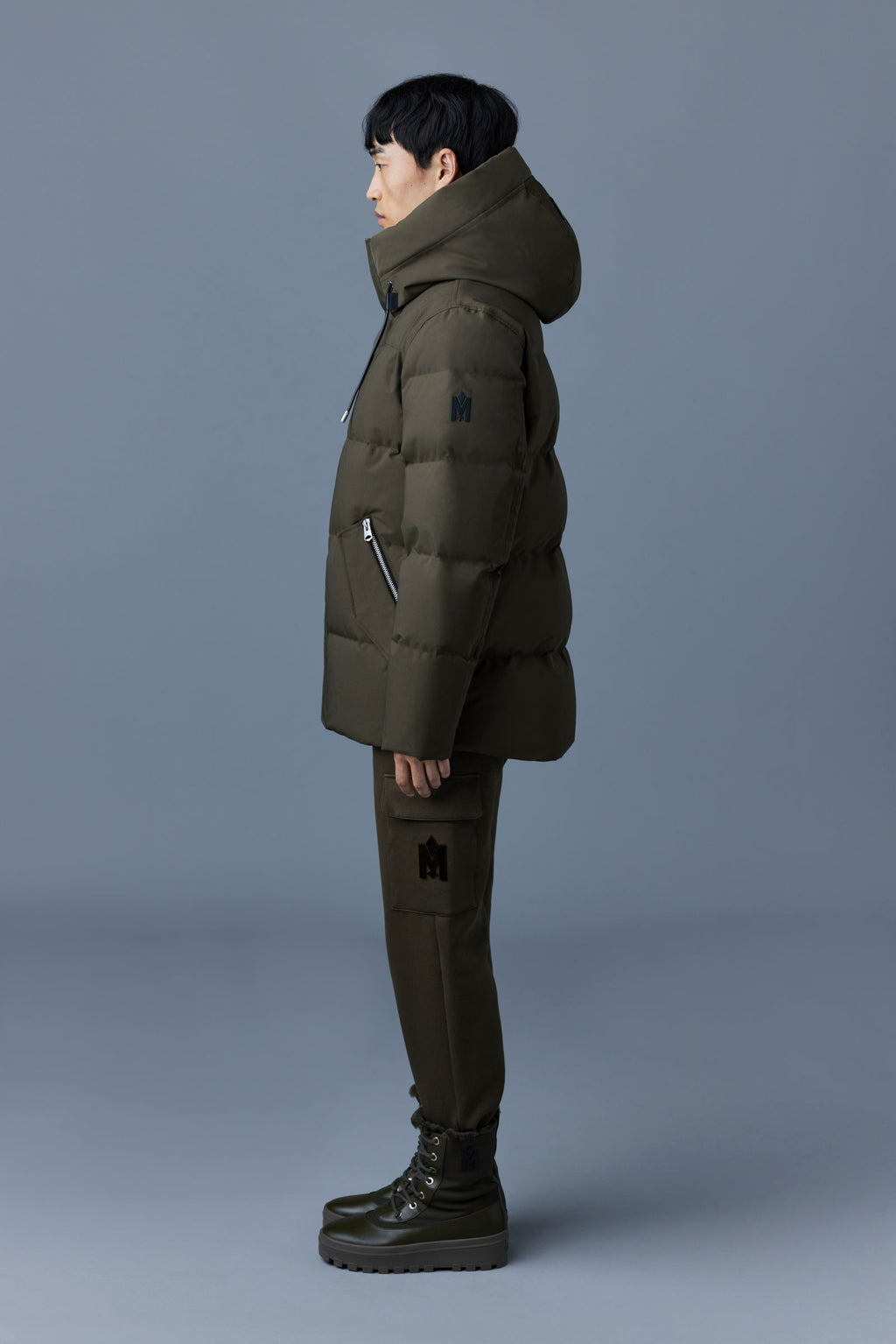 GRAYDON 2-in-1 lustrous light down jacket