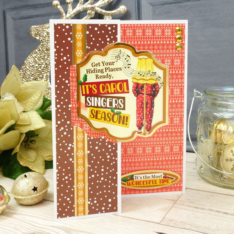 Christmas Crackers 8" x 8" Paper Pad