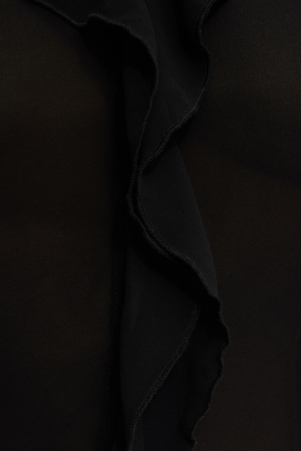 Ruffled Flyaway Blouse