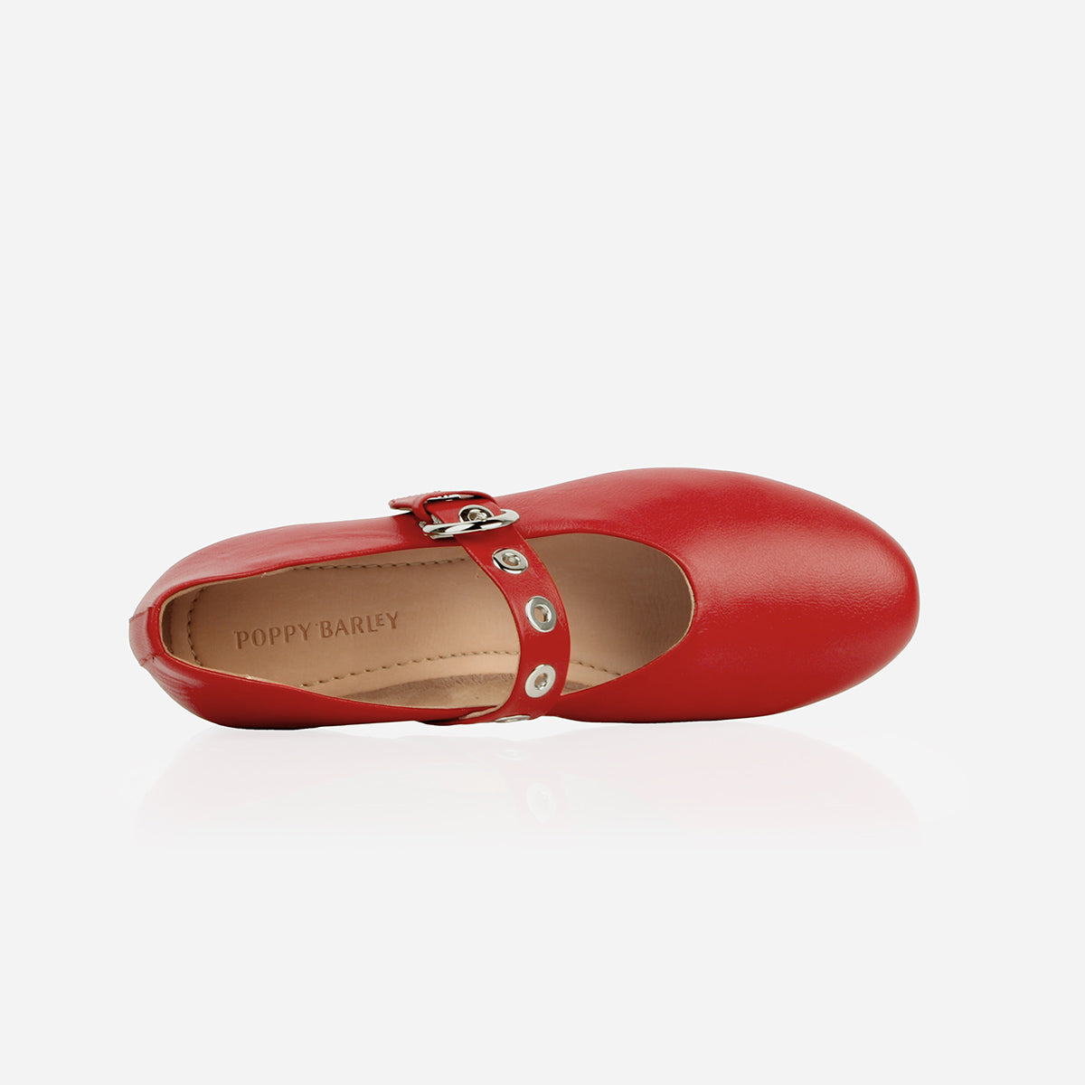 The BLVD Mary Jane Racing Red