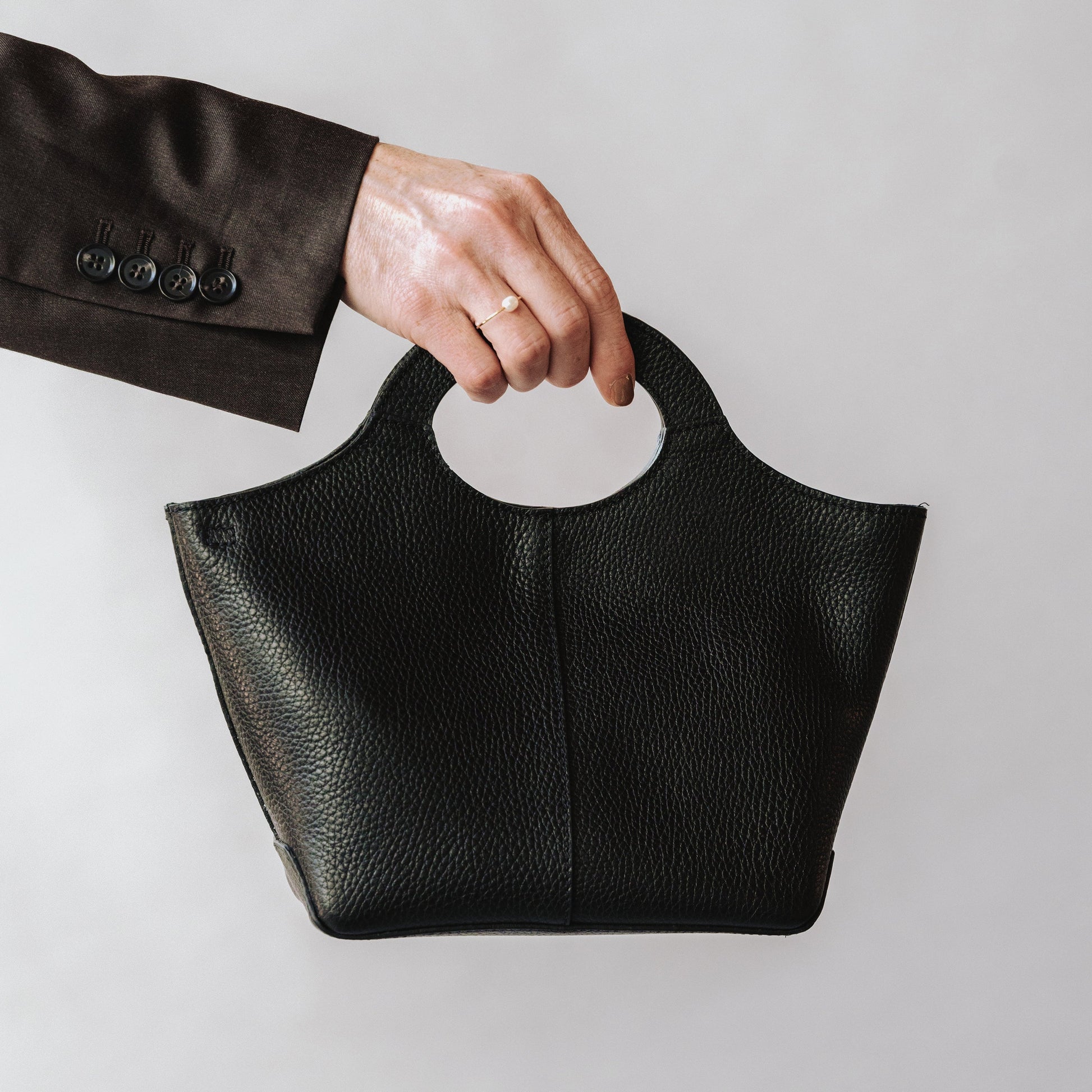The Lisboa Mini Tote Black