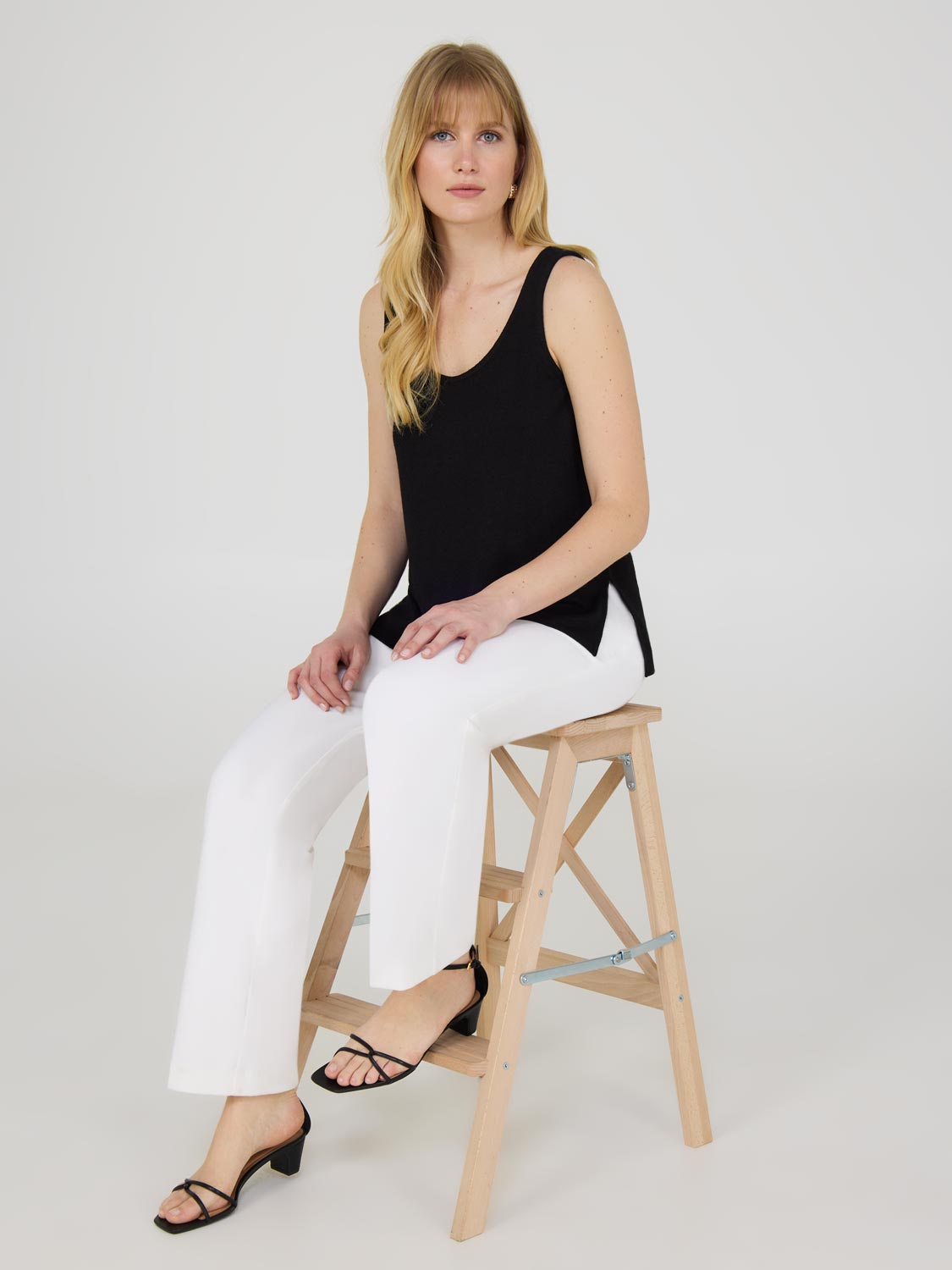 Débardeur en tricot ample