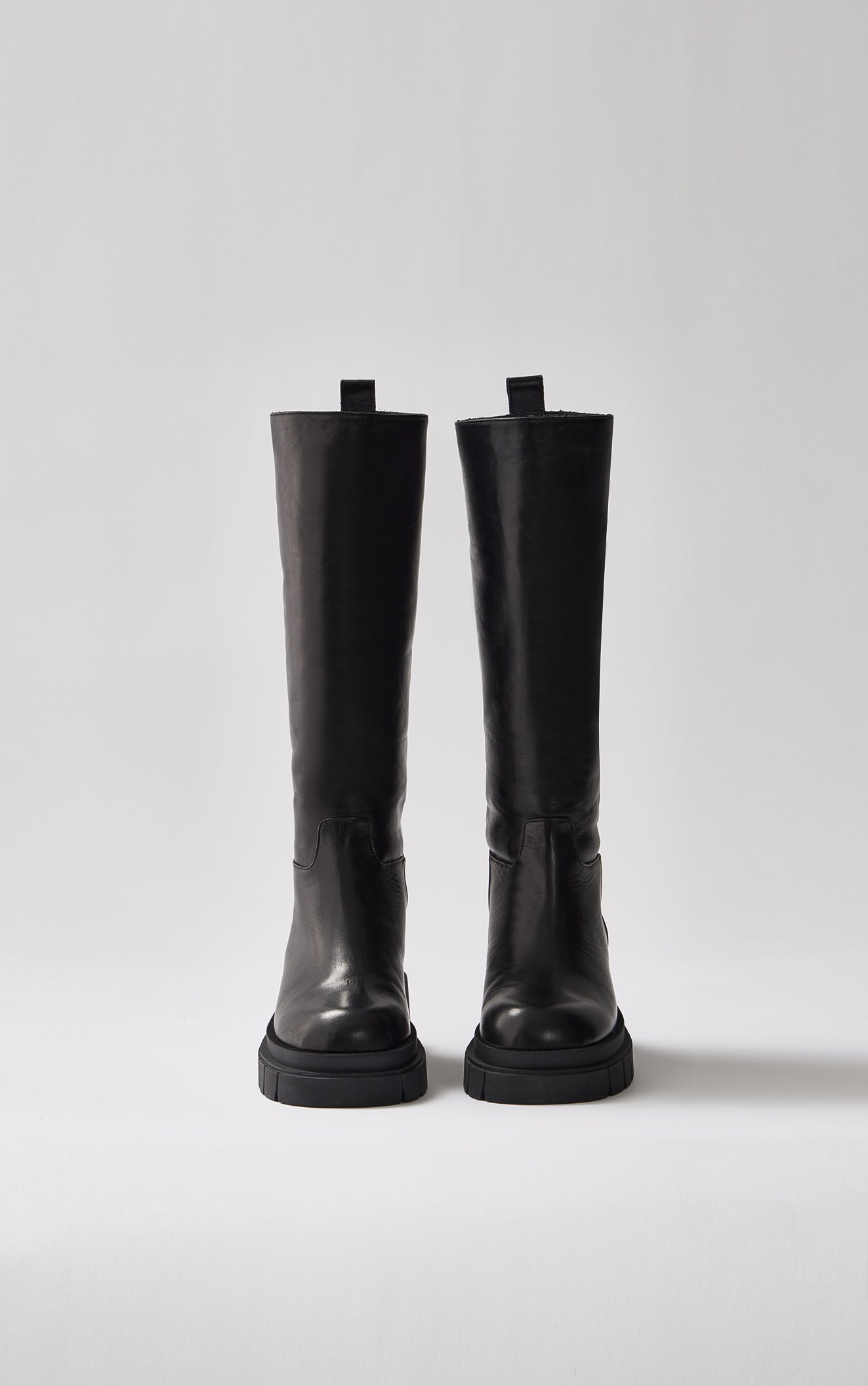 Botte en cuir COMMANDER doublée de peau de mouton (R) pour femme