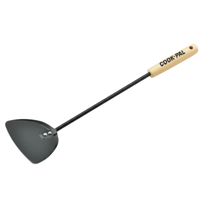 Spatule métallique chinoise Yoshikawa Cook-Pal - Fabriquée au Japon