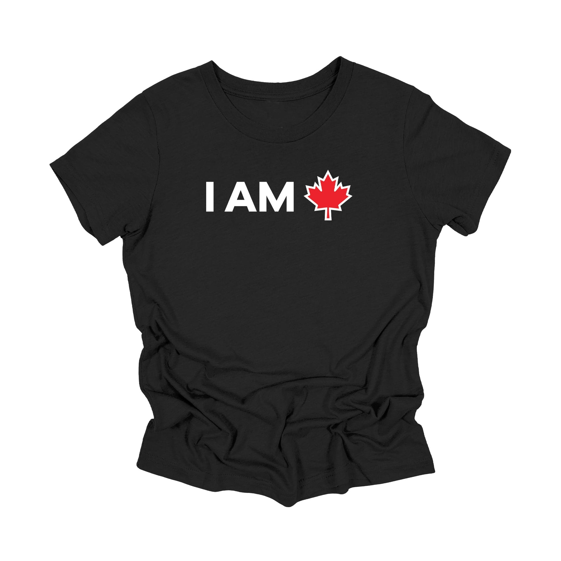 JEUNES - Je suis le Canada - T-shirt feuille d'érable canadienne pour jeunes, cadeau canadien, t-shirt drapeau national - Inspired X