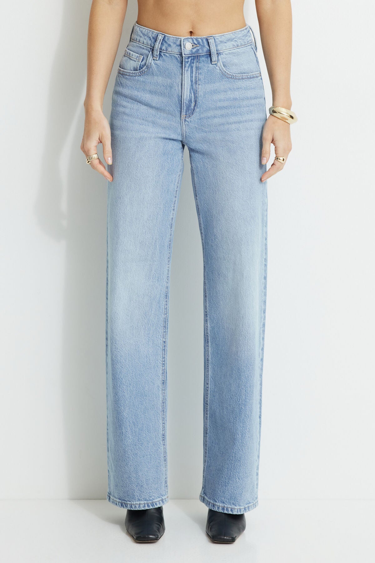 Heidi High Rise Wide Leg Jeans