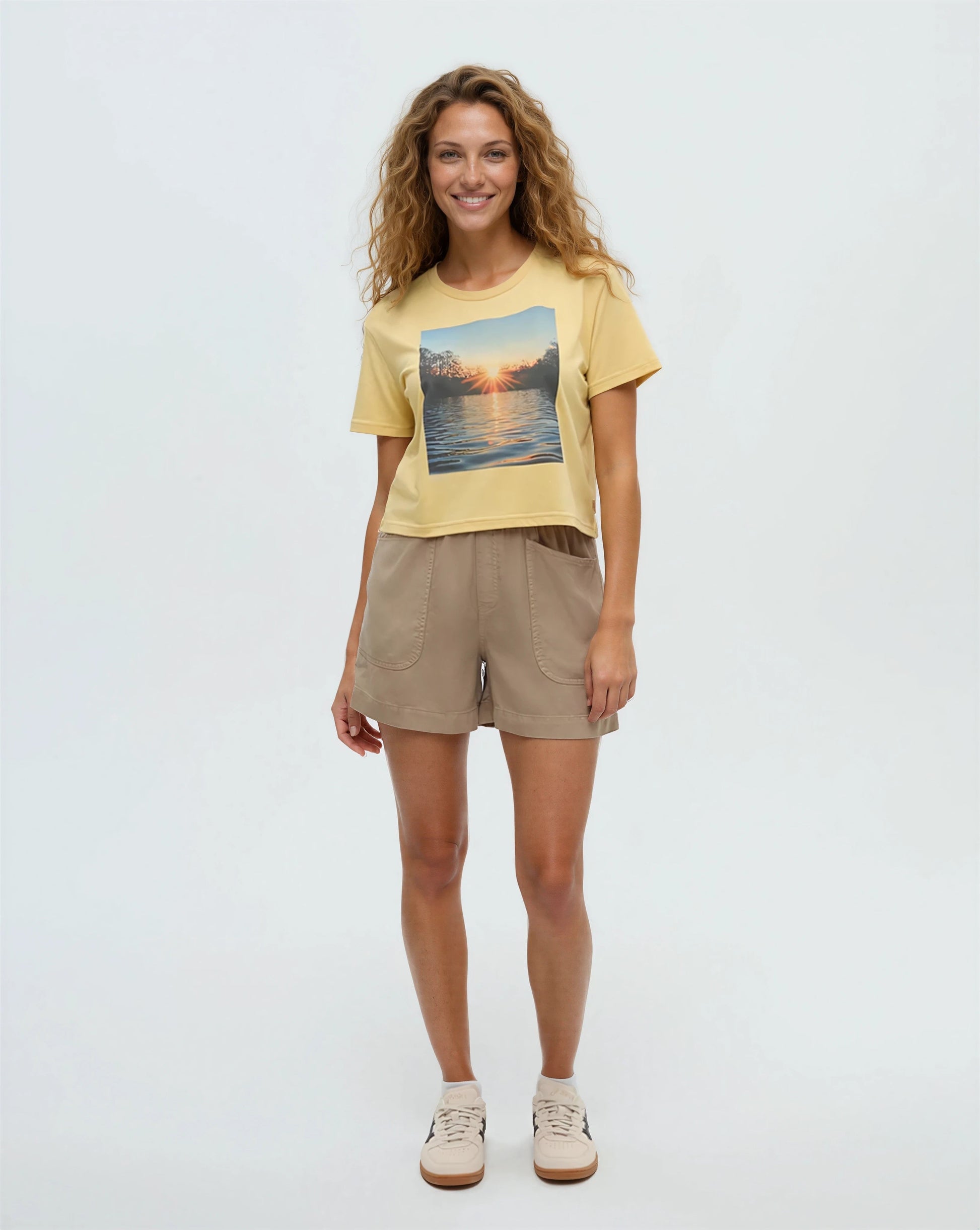 Lake View Crop T-Shirt