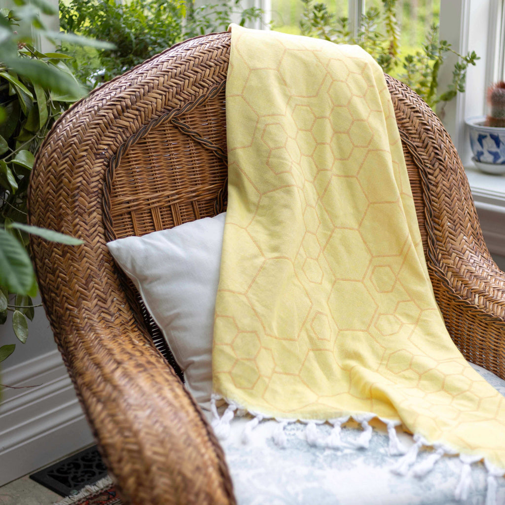 Turkish Towels Canada | Set in Yellow + Orange