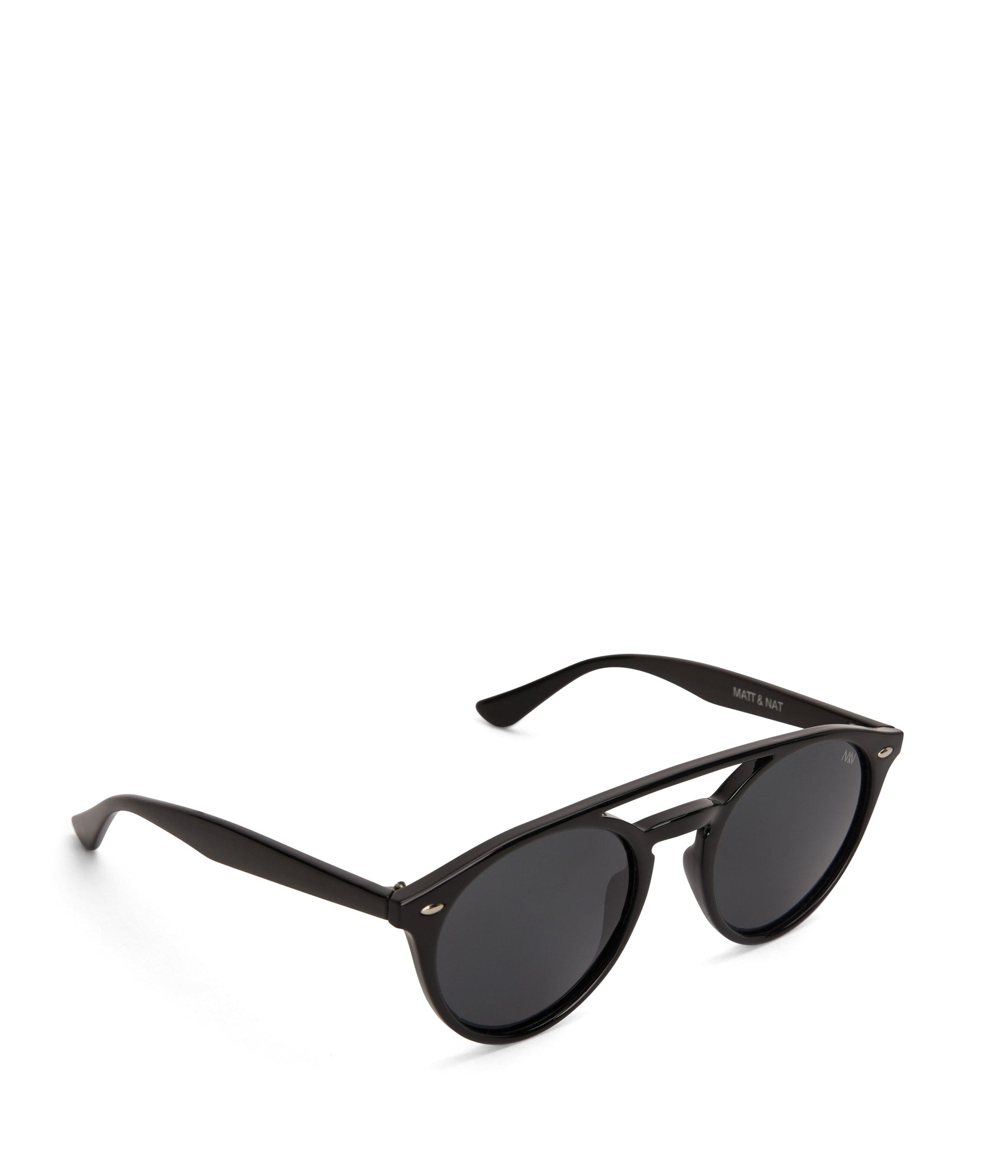 Lunettes de soleil aviateur noires LIN
