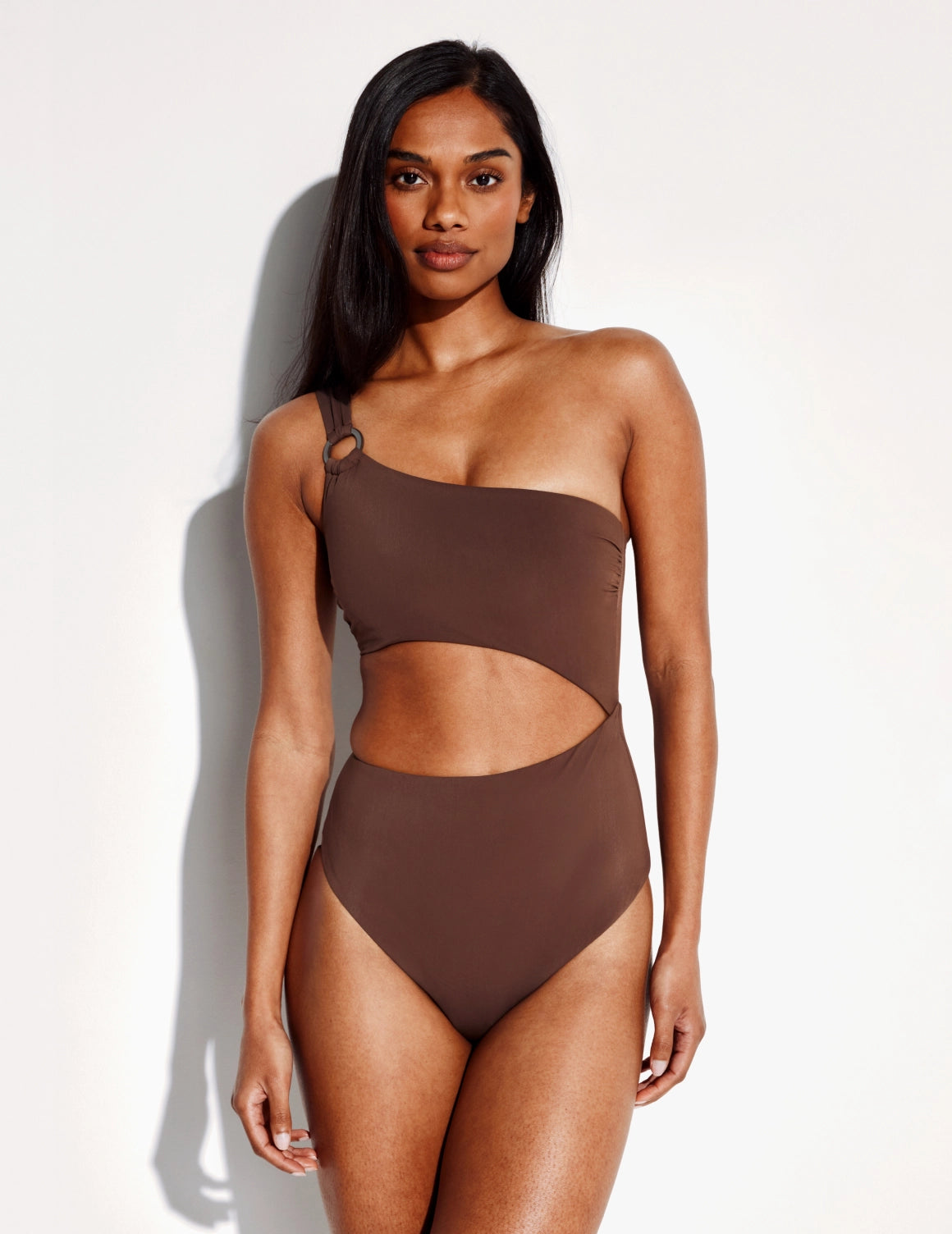 Sculpt One Shoulder One Piece Swimsuit