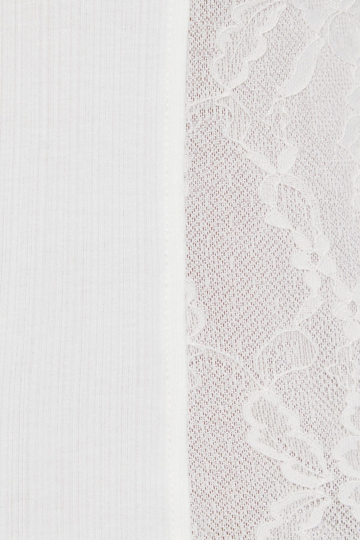 Haut côtelé en dentelle Flyaway
