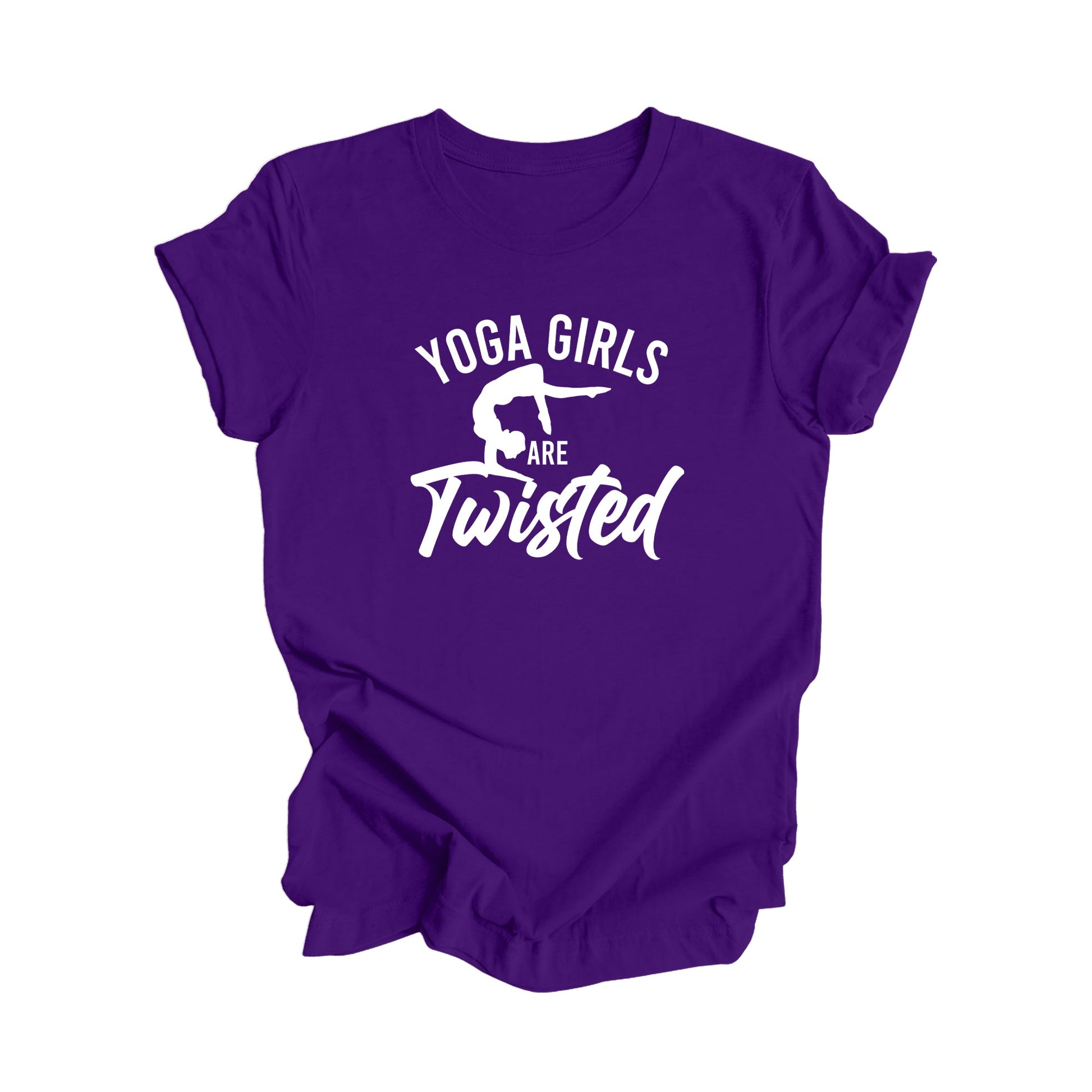 Yoga Girls Are Twisted - Yoga Gift, Meditation Shirt, Yoga T-shirt, Yoga Lover Gift, Yoga Teacher Shirt, Wellness Shirt, Self Care Shirt - Inspired X