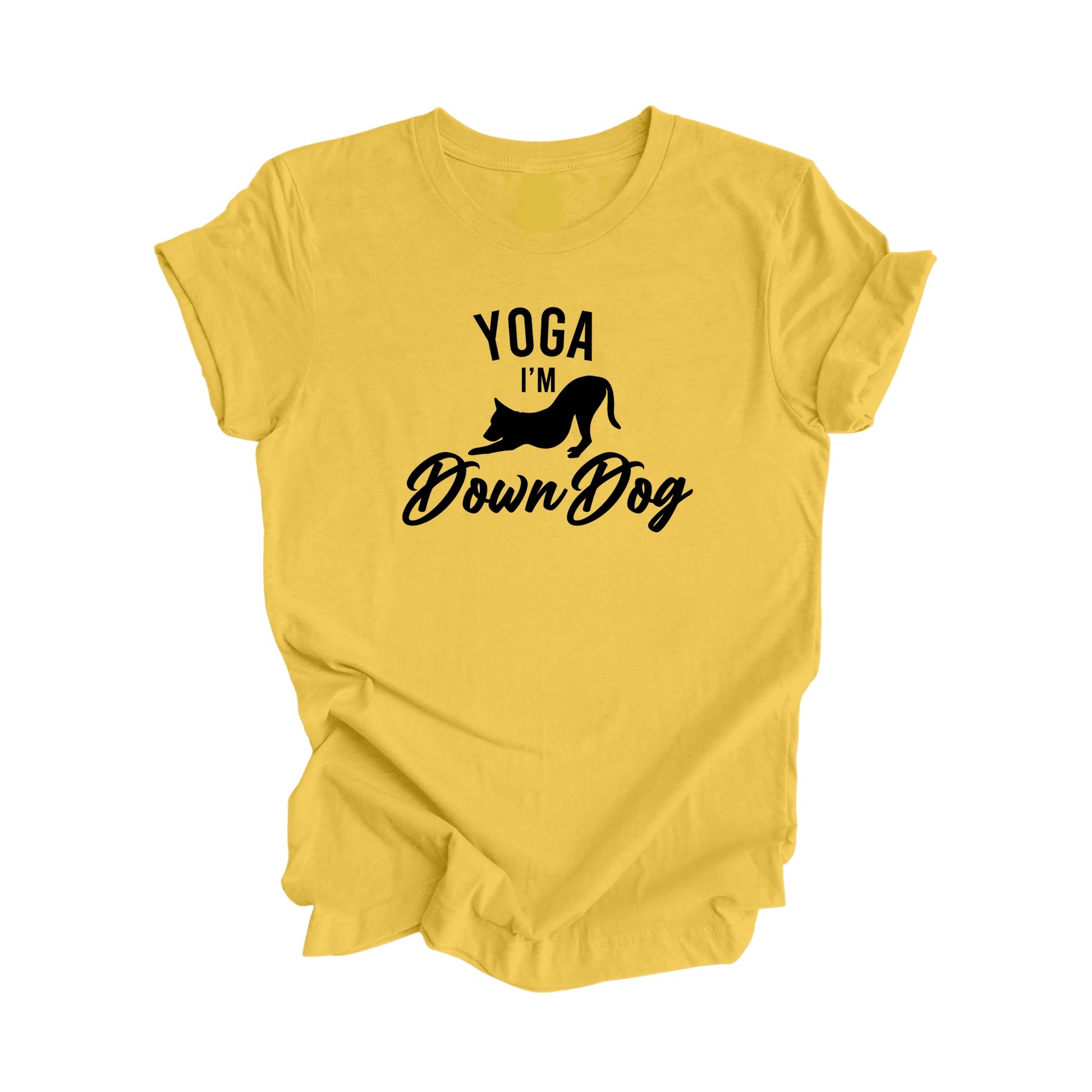 Yoga I'm Down Dog - Yoga Gift, Meditation Shirt, Yoga T-shirt, Yoga Lover Gift, Yoga Teacher Shirt, Wellness Shirt, Self Care Shirt - Inspired X