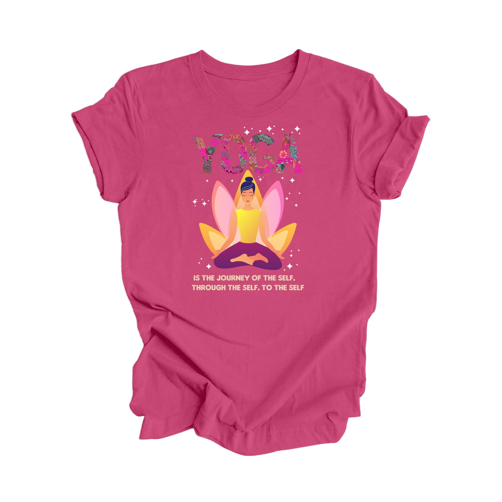 Yoga Is The Journey Of The Self, Through The Self, To The Self - Yoga Gift, Meditation Shirt, Yoga T-shirt, Yoga Lover Gift, Yoga Teacher Shirt, Wellness Shirt, Self Care Shirt - Inspired X