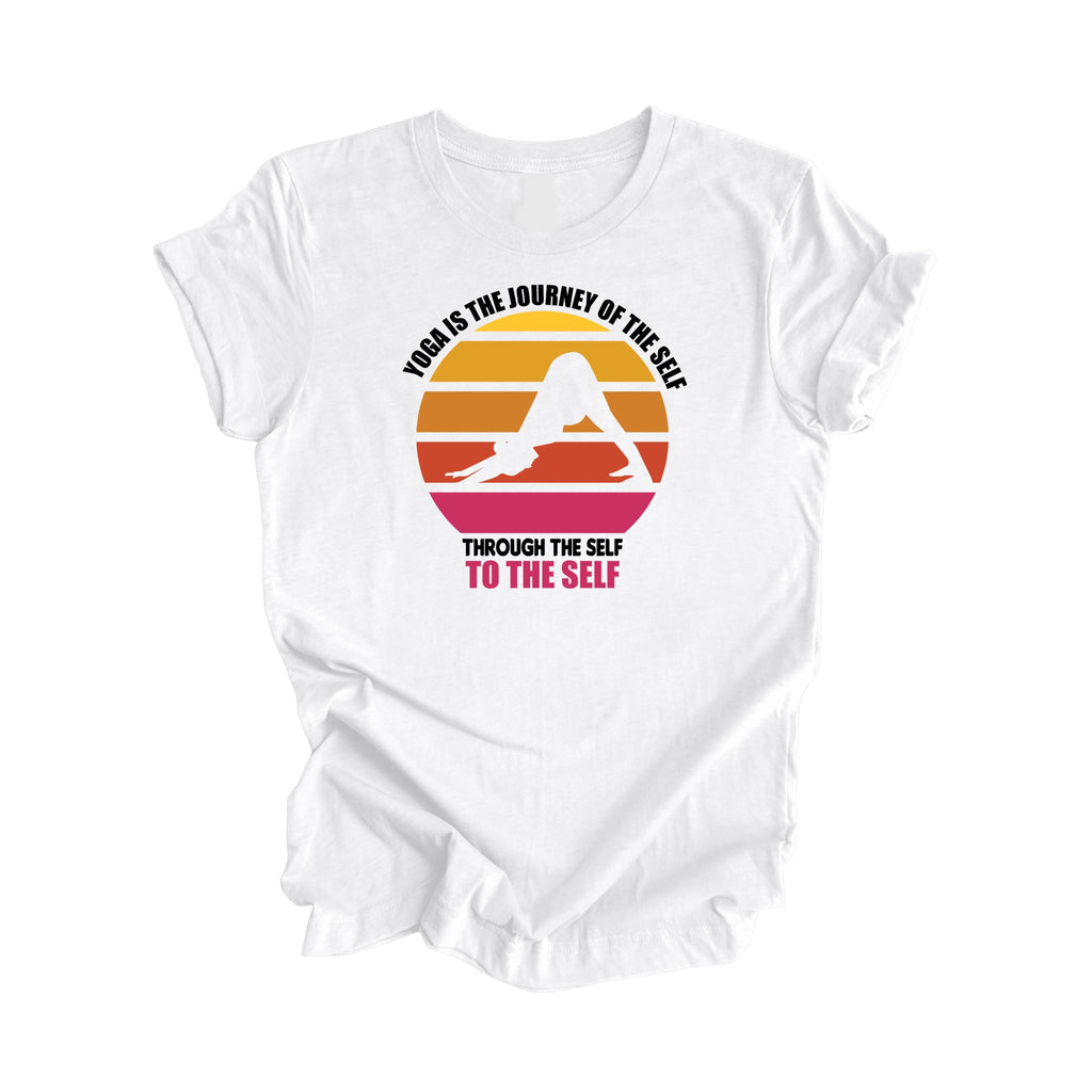 Yoga Is The Journey Of The Self, Through The Self, To The Self - Yoga Gift, Meditation Shirt, Yoga T-shirt, Yoga Lover Gift, Yoga Teacher Shirt, Wellness Shirt, Self Care Shirt - Inspired X